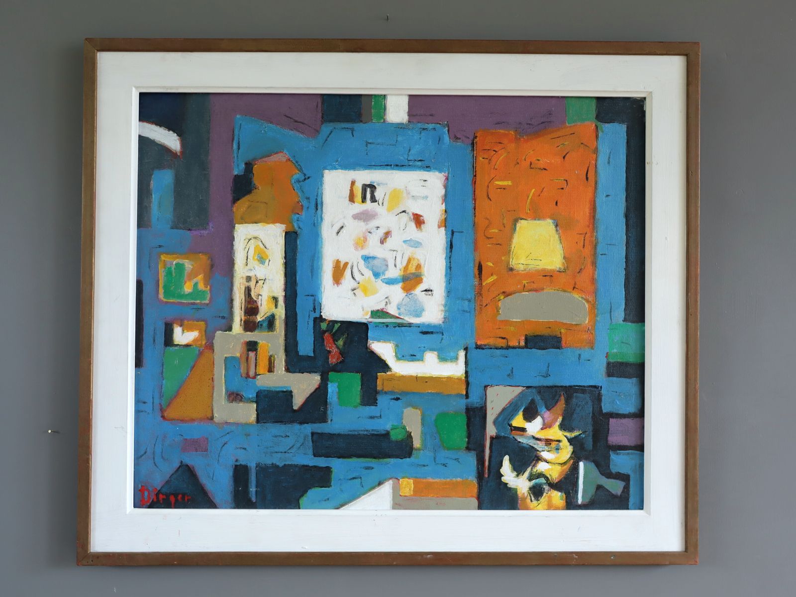 The Collector's Room Oil Painting
