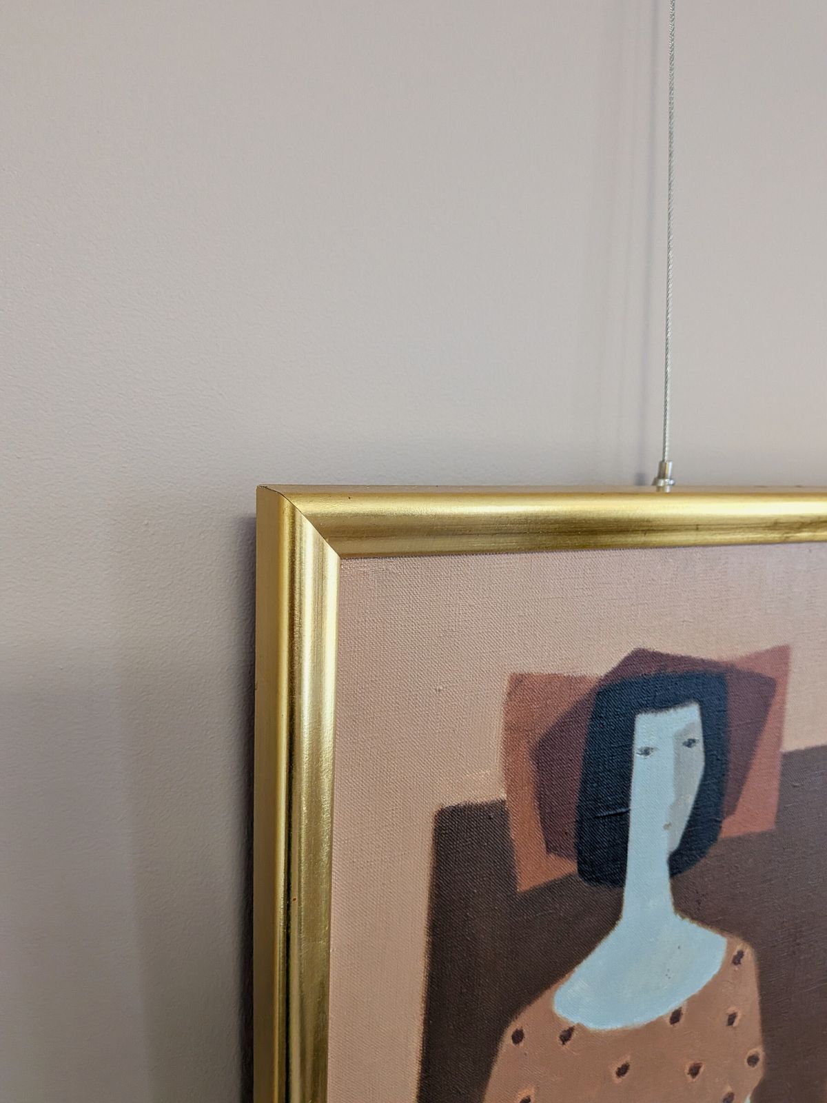 photo furniture Woman With A Red Flower Oil Painting