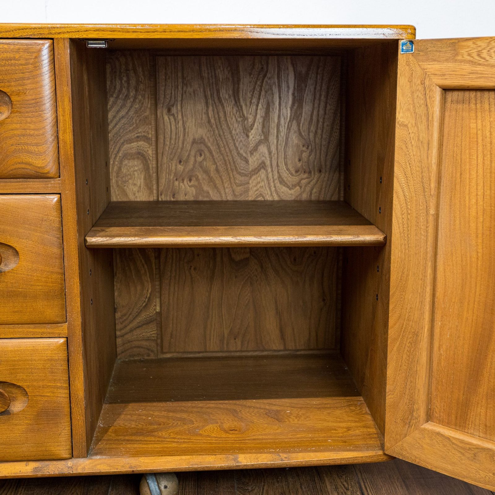 Furniture Ercol Windsor Elm Sideboard Model 455 photo