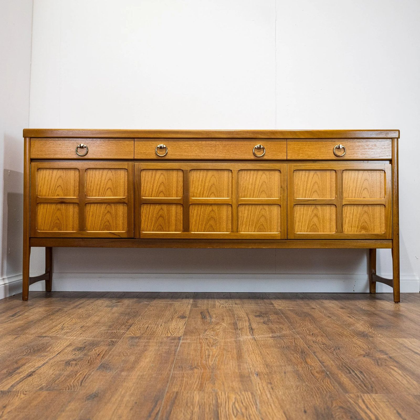 Nathan Squares Large Teak Sideboard photo furniture