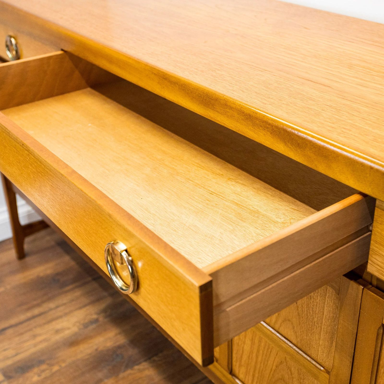 photo furniture Nathan Squares Large Teak Sideboard