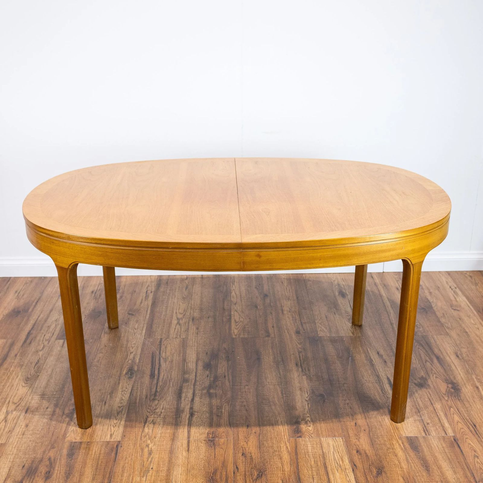 Nathan Teak Oval Extending Dining Table And 4 Chairs photo for sale
