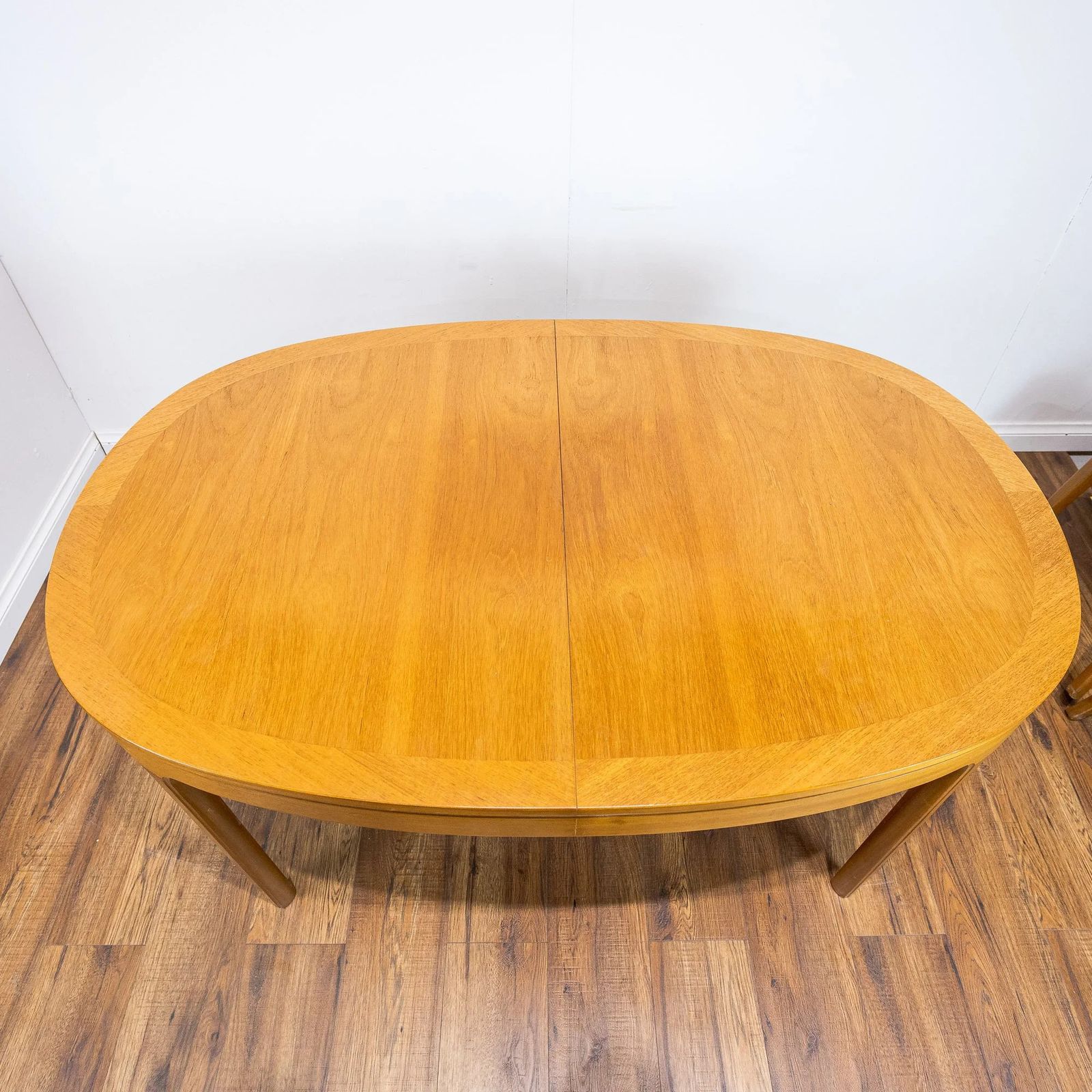 Nathan Teak Oval Extending Dining Table And 4 Chairs photo Furniture