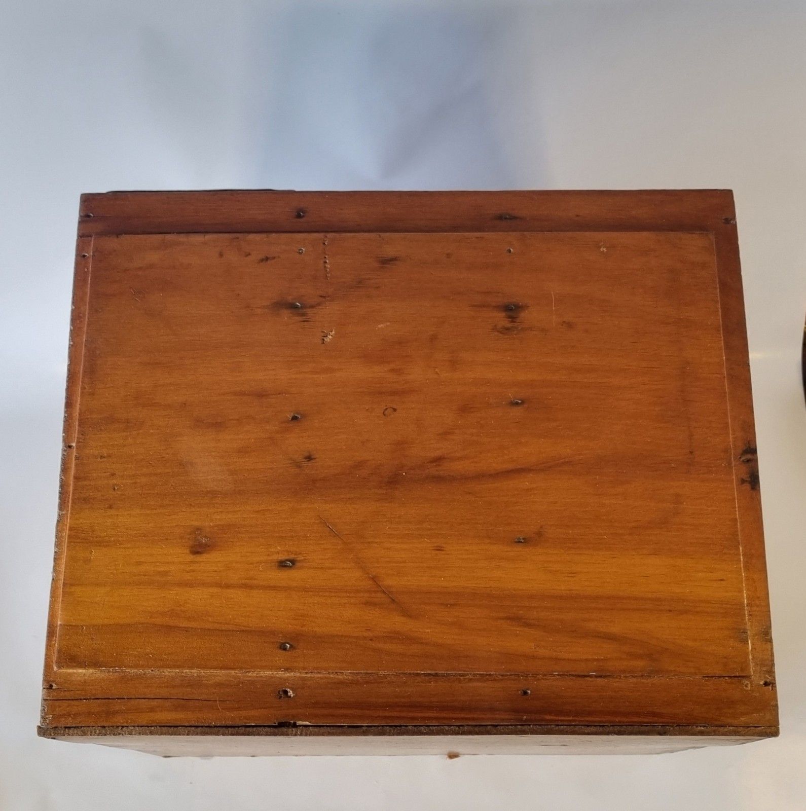 Vintage 6 Drawer Tool Chest Collectors Cabinet Engineer Watchmaker Scratch Made photo vinterior