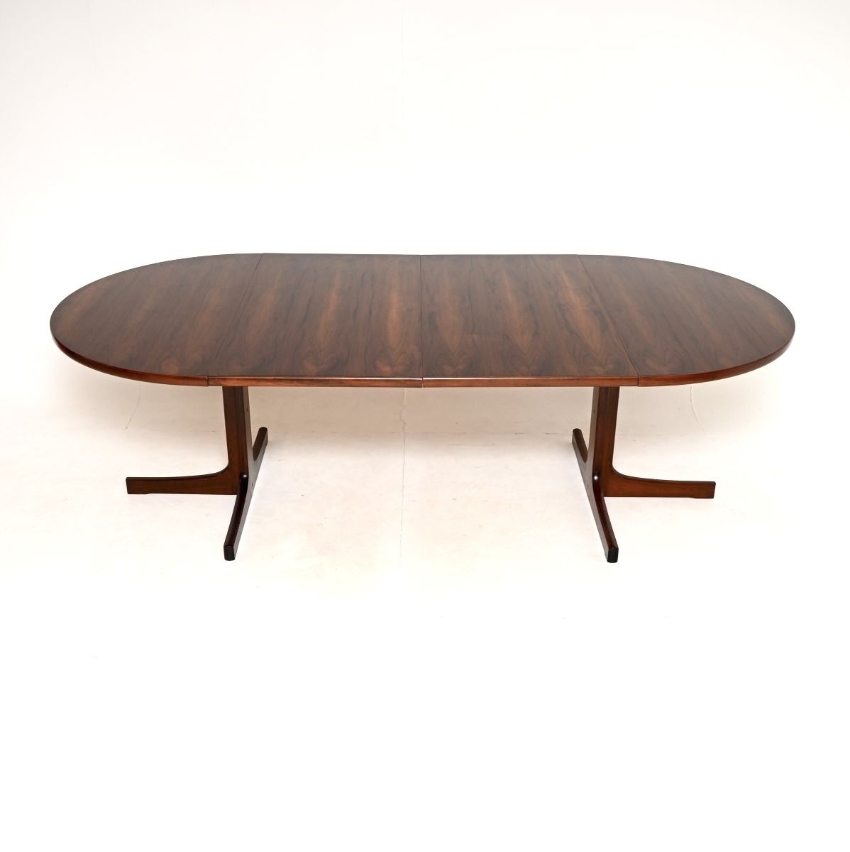 Danish Vintage Rosewood Extending Dining Table