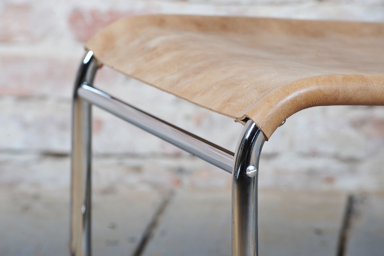 Two Restored Bauhaus Armchairs, By M. Breuer For Thonet, Chrome, Czech, 1920s photo buy