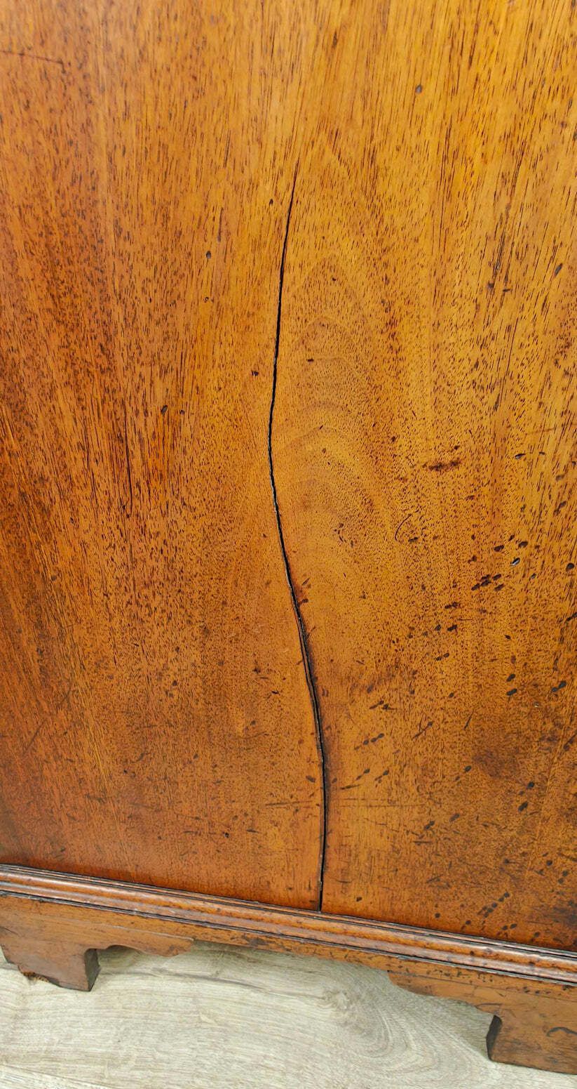 photo vintage Georgian Writing Bureau Desk Oak 18thc Antique English