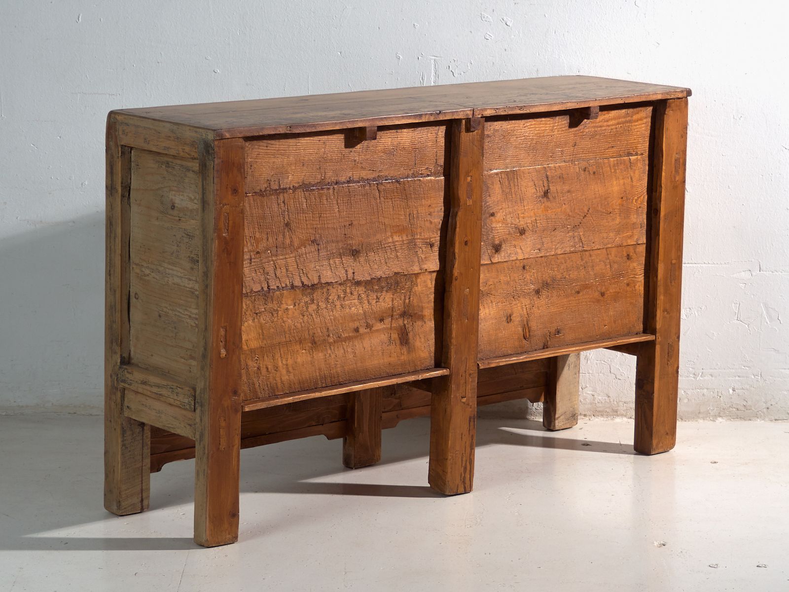 photo furniture Antique Sideboard In Pine Wood – China, Circa 1930