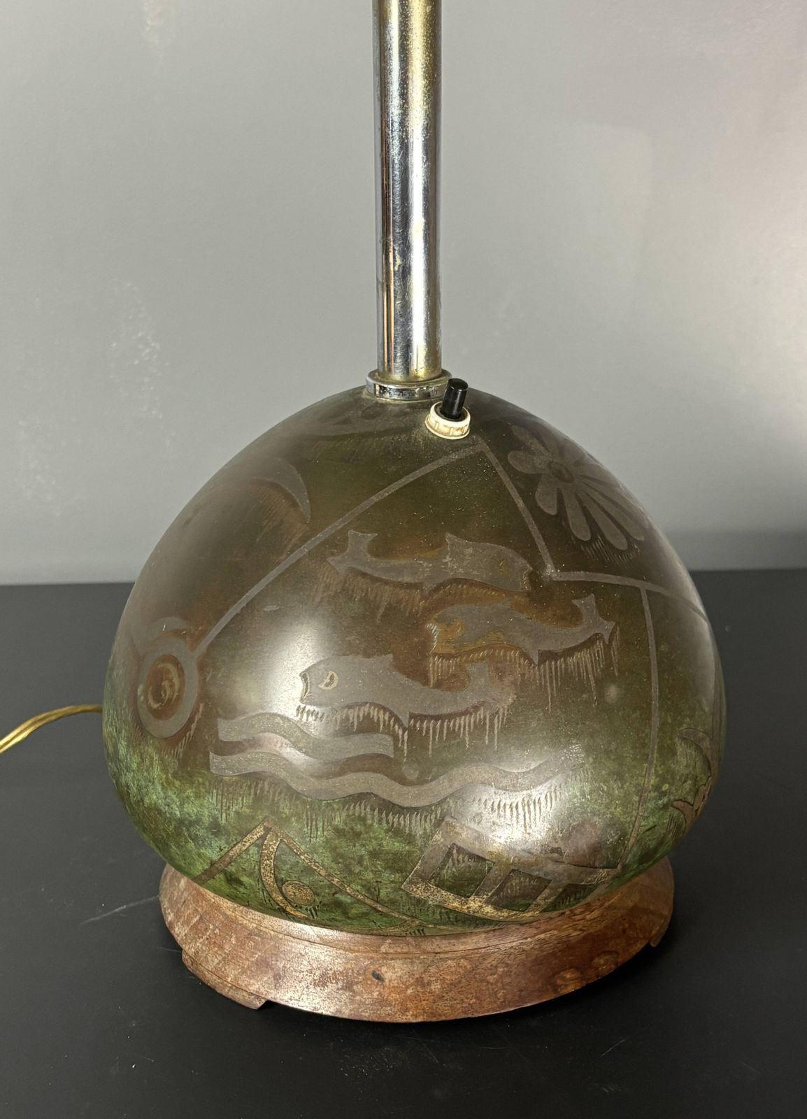 Lampe de table Art déco Paul Haustein pour WMF, série Ikora Congo, années 1920 photo 1280.0