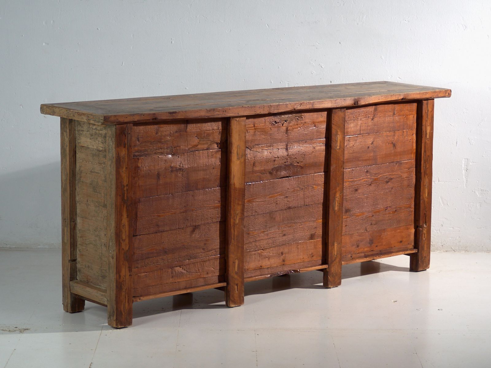 Furniture Antique Sideboard In Elm Wood – China, Circa 1930 photo
