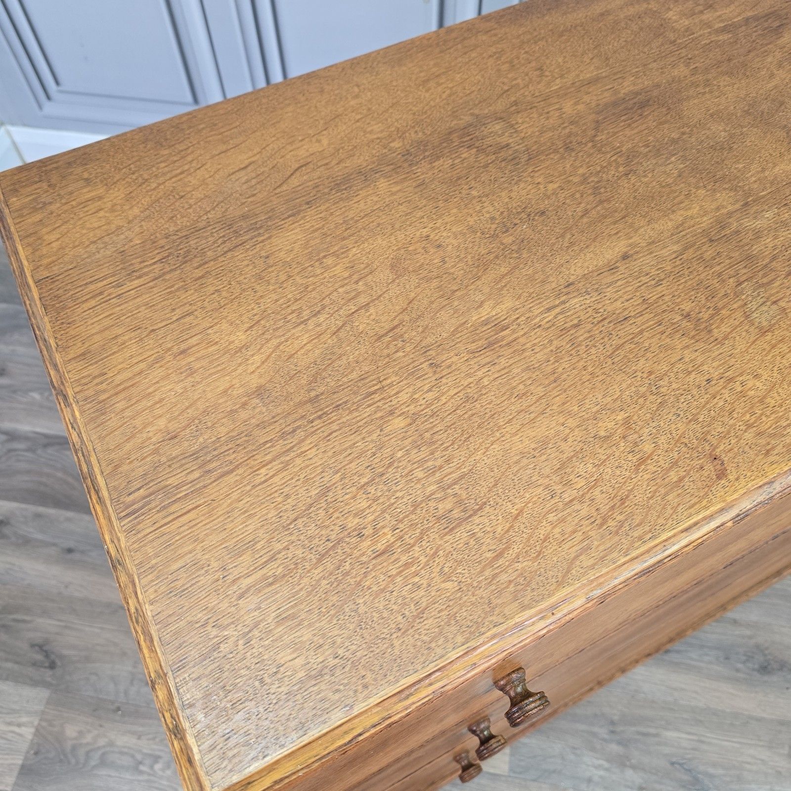 Vintage Chest Of Drawers Oak Veneer Vesper Furniture Mid Century Retro Mcm photo buy