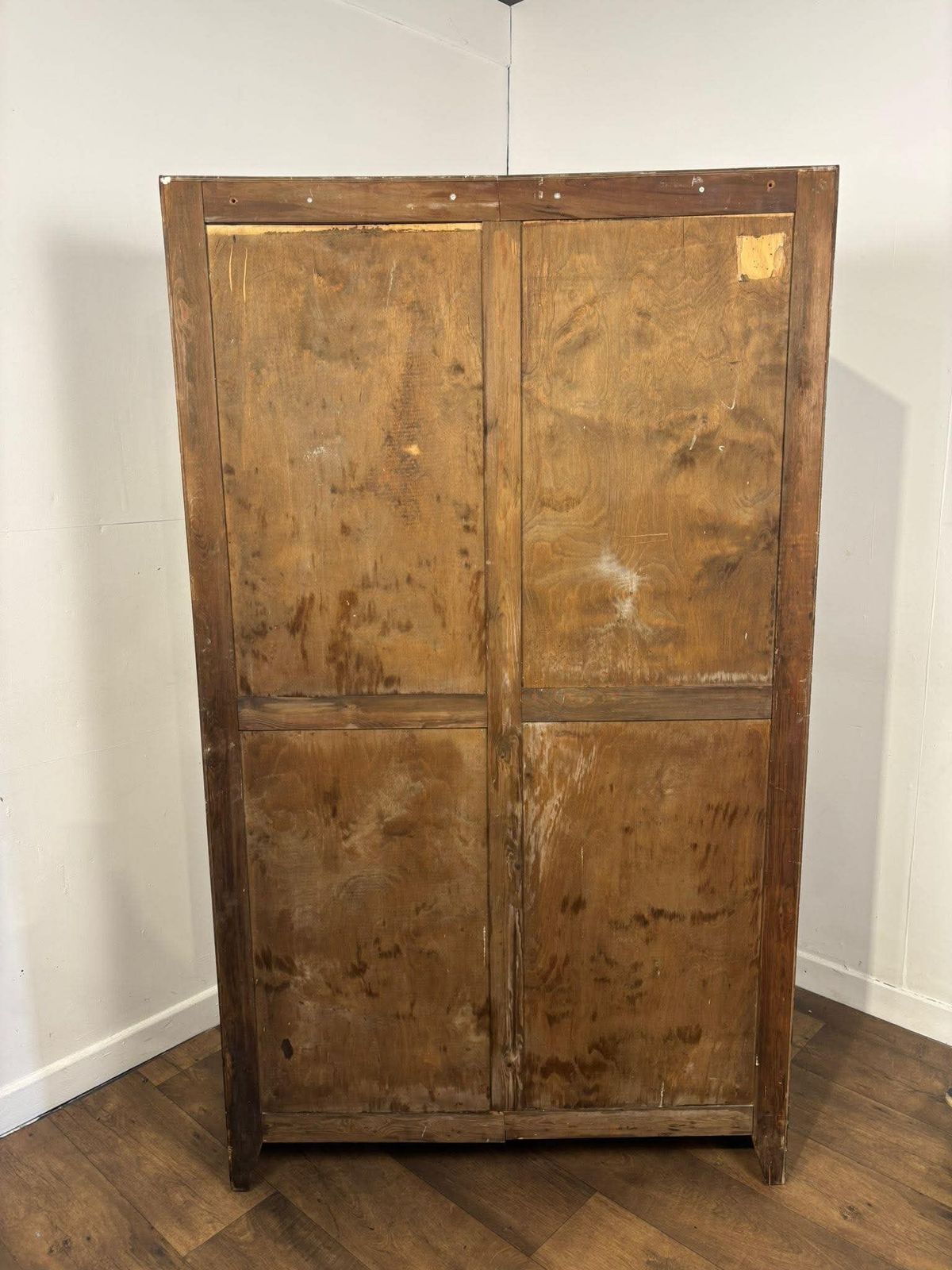 Vintage Oak Wardrobe, Early 20th Century photo for sale