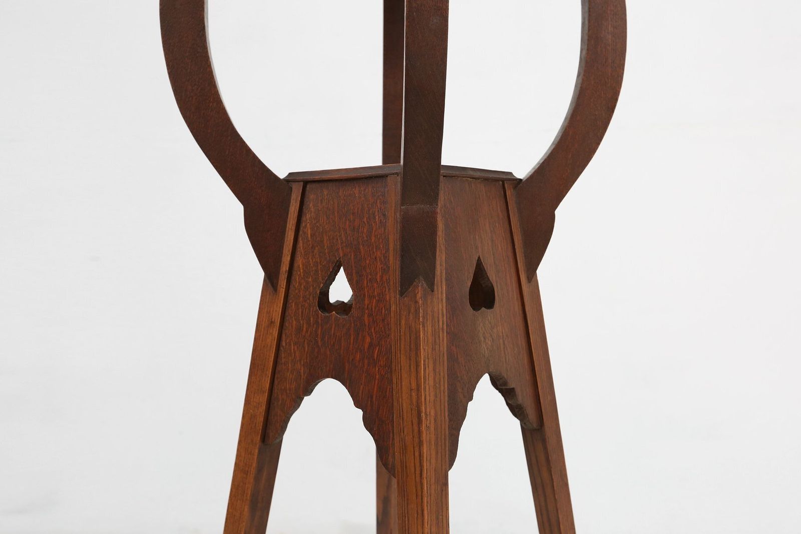 Art Deco Console Table In Oak, France, 1940s photo vintage