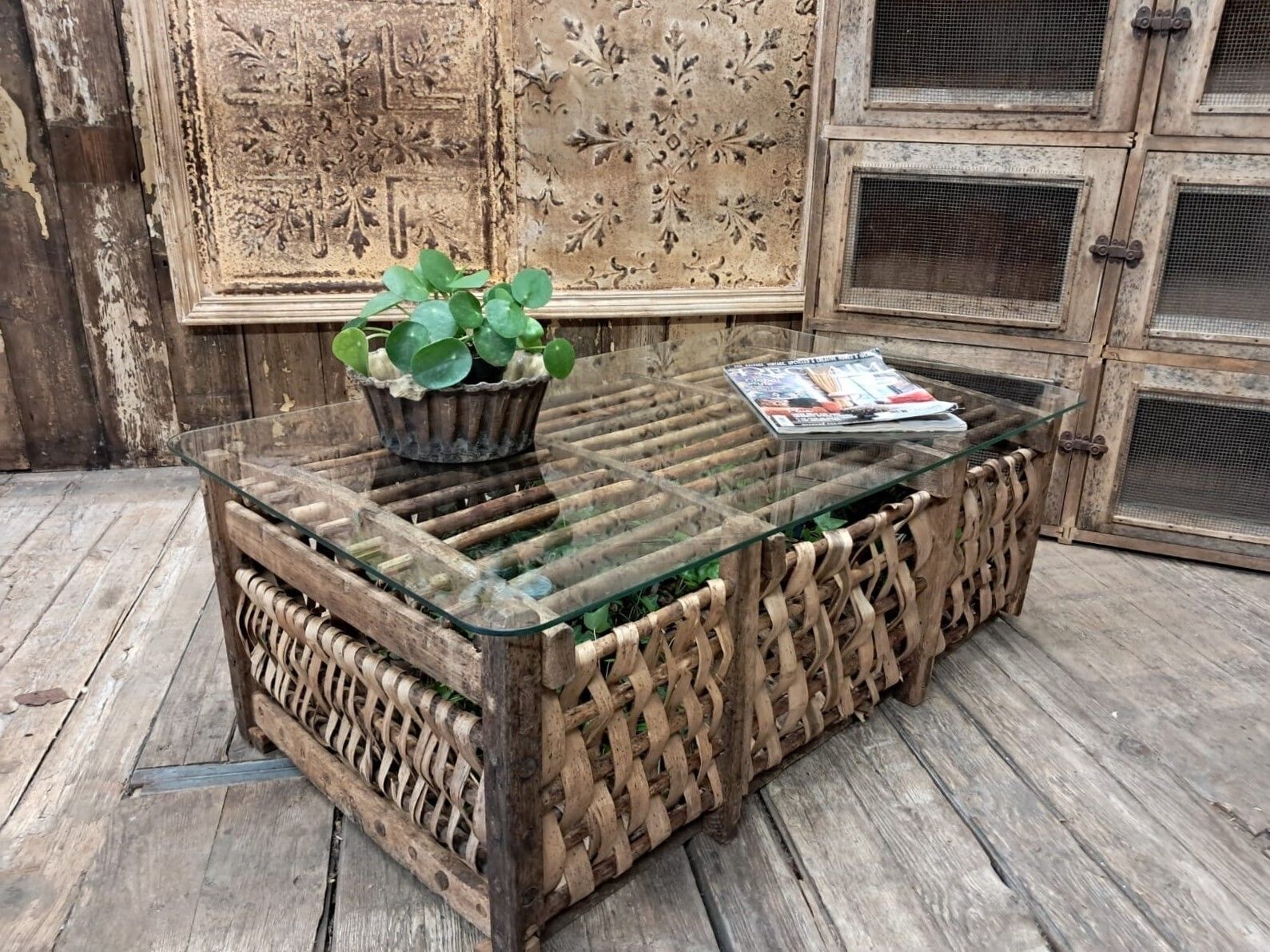 Antique Canard Coop Coffee Table photo buy