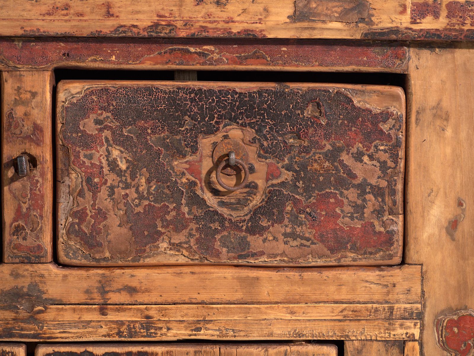 photo for sale Antique Sideboard In Pine Wood – China, Circa 1930