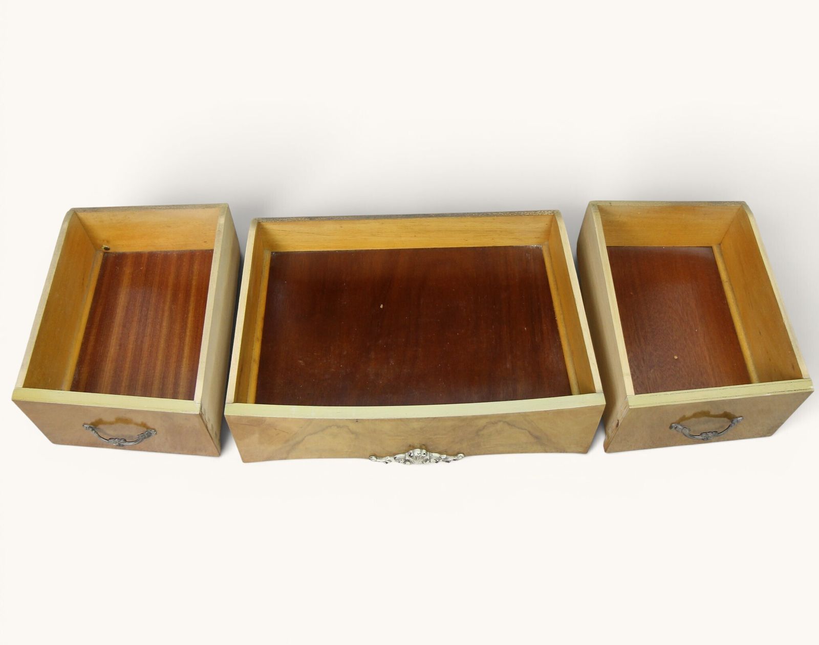 Art Deco Dressing Table And Footstool Set   Ideal For Upcycling photo vintage