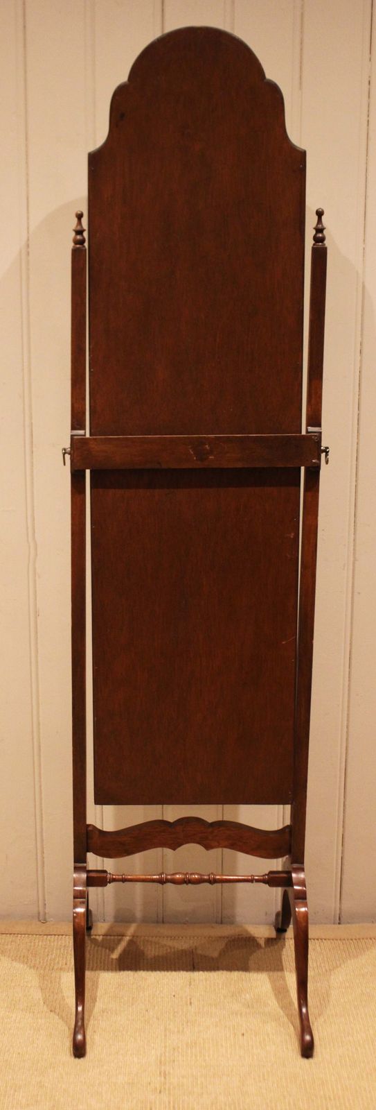 Home Decor Walnut Cheval Mirror, 1960s, Vintage photo