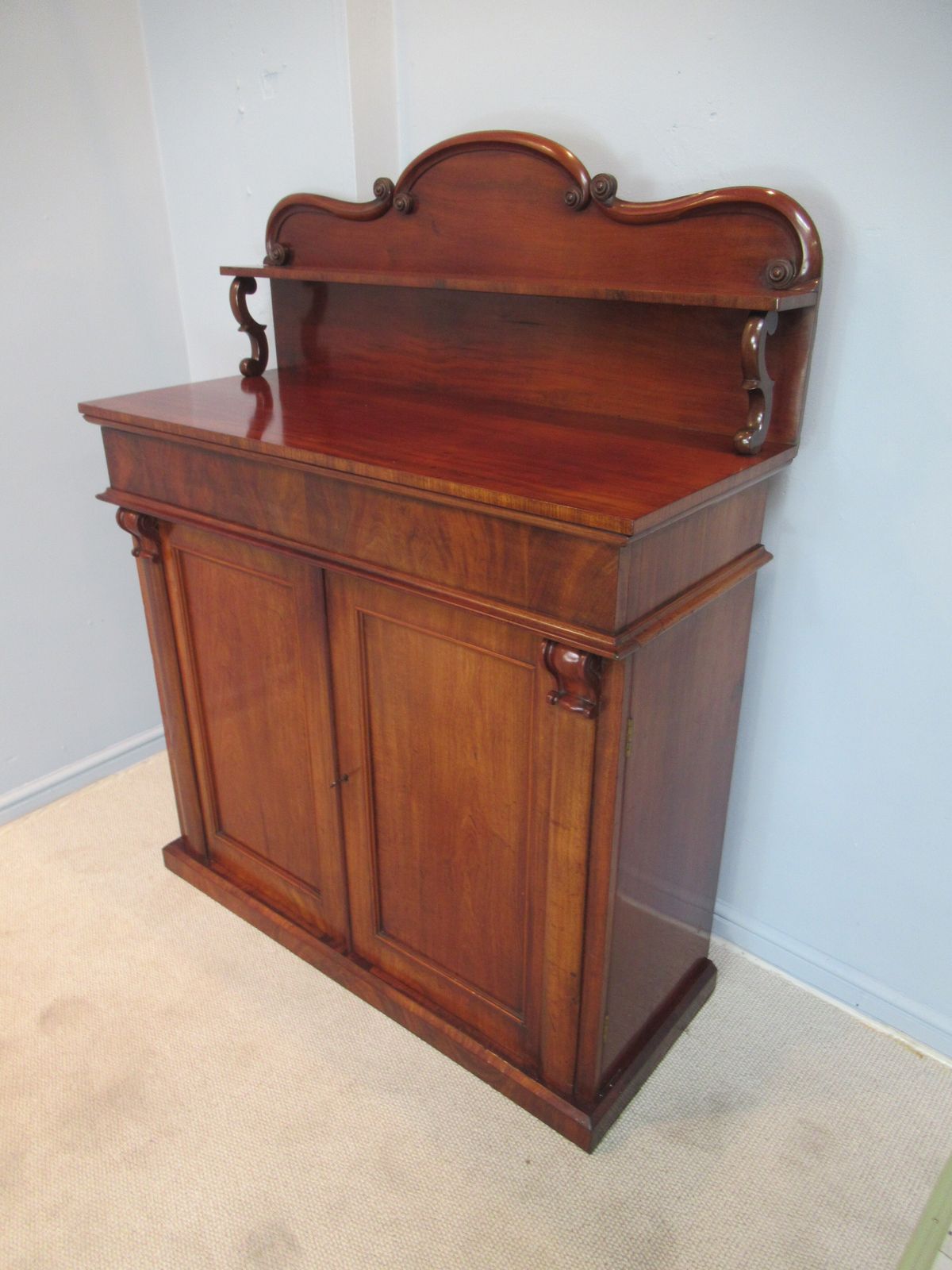 Victorian     1870s Mahogany Chiffonier photo furniture