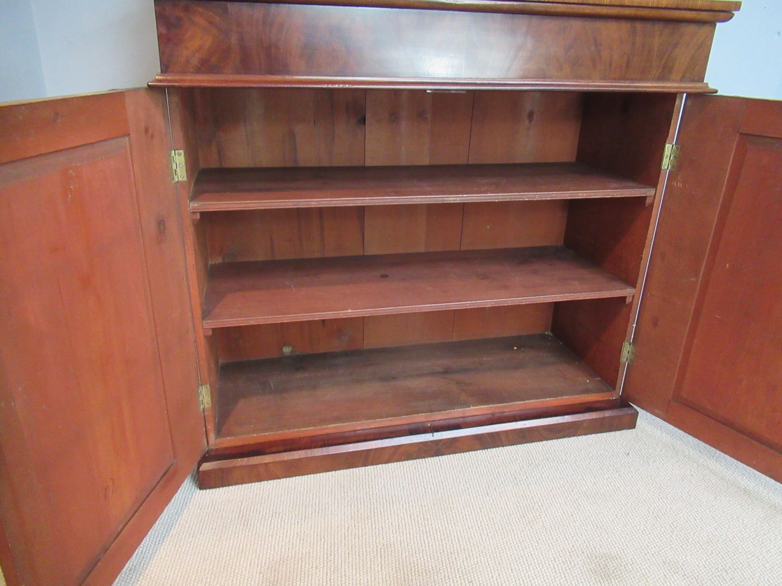 475.0 Victorian     1870s Mahogany Chiffonier photo