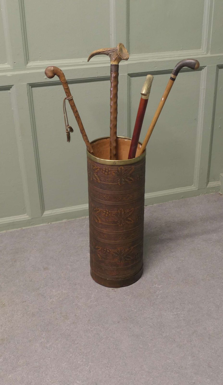 Post Modern Simulated Leather Stick Stand, Umbrella Stand An Attractive Piece photo furniture