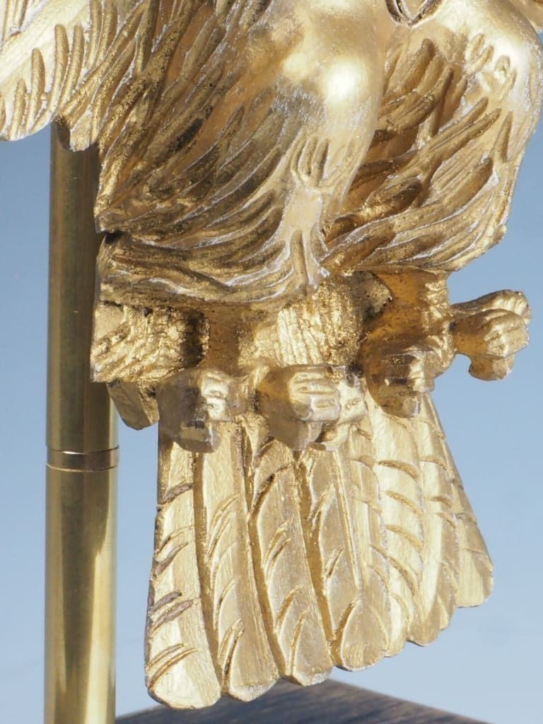695.0 Pair Of Decorative Gilt Eagle Stands – Home Interior Decor photo