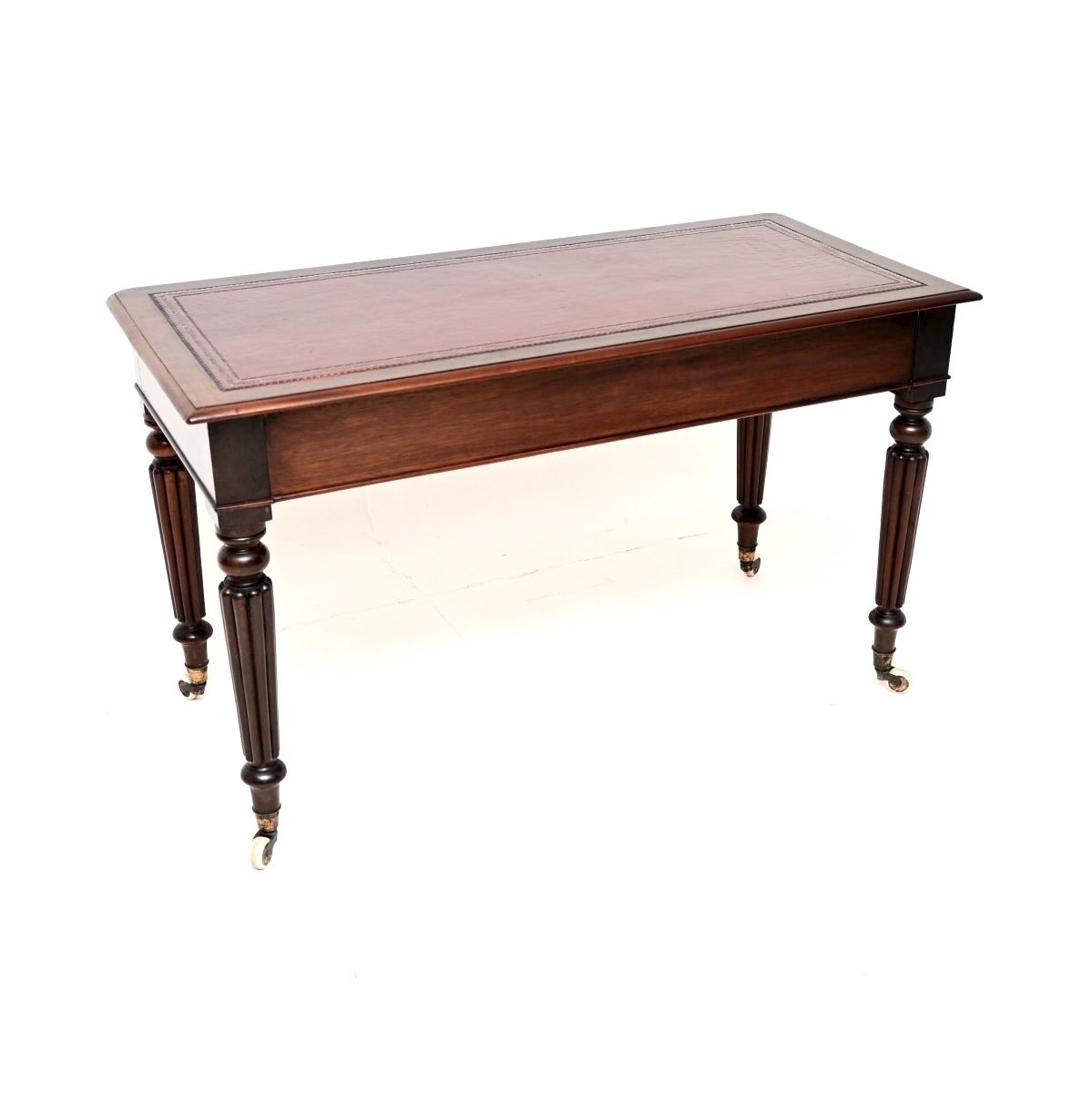 photo for sale Antique Victorian Mahogany Writing Table / Desk