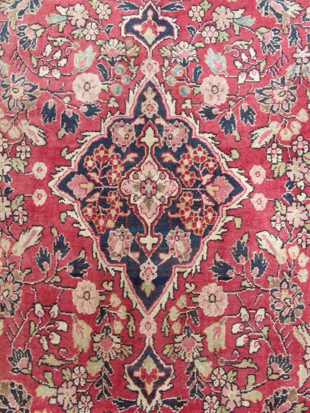 Antique Saroukh Mahal Carpet, 1920s photo Textiles