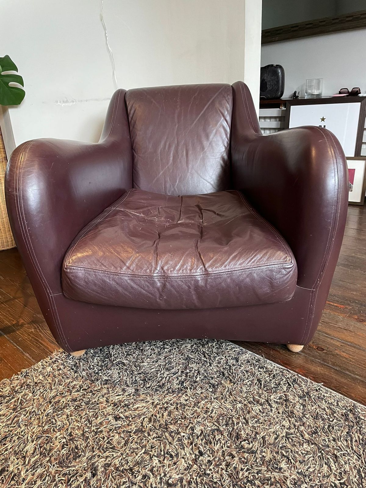 Matthew Hilton Leather Balzac Chair photo 1500.0