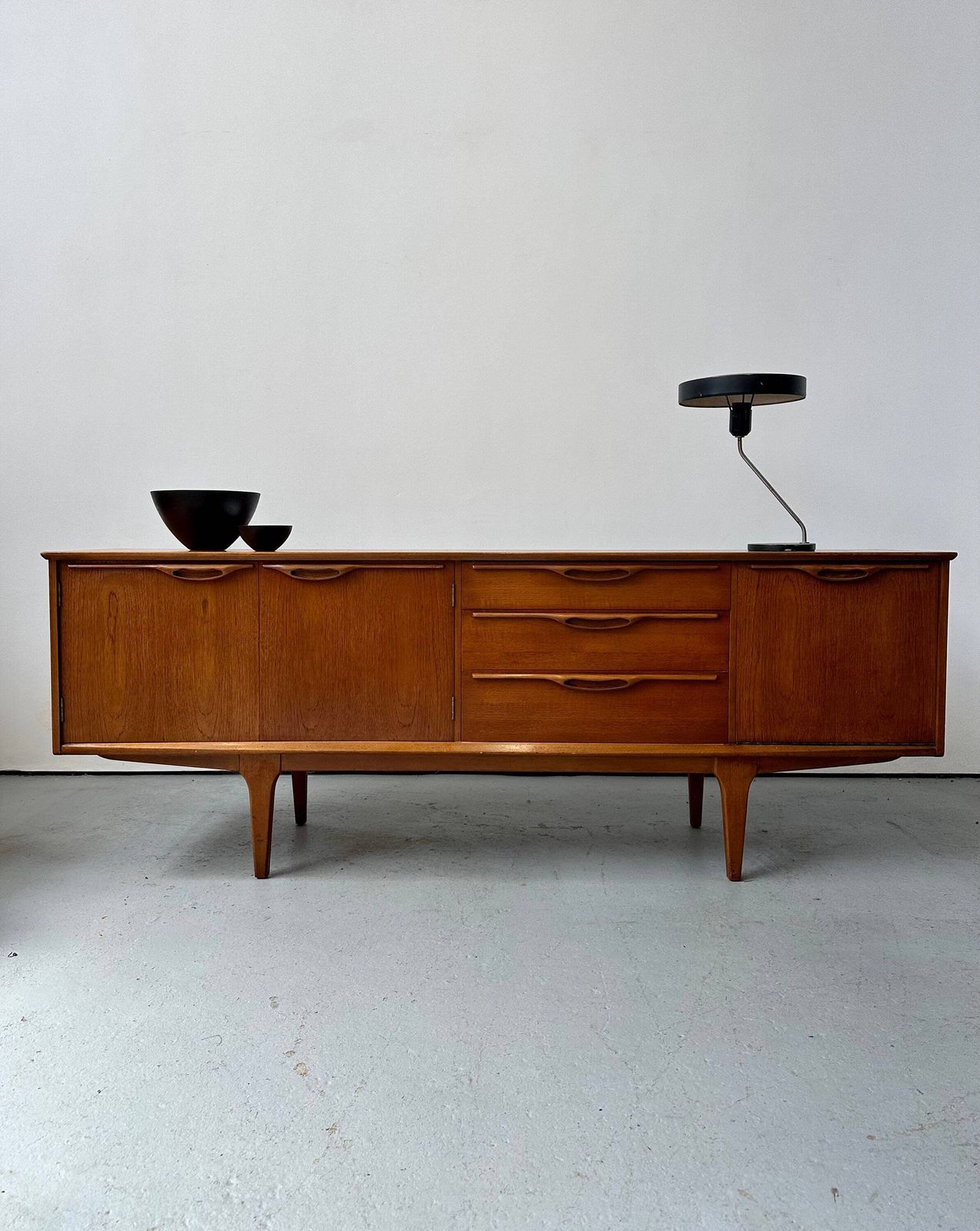 Vintage 1960s Jentique Teak Sideboard. Danish Retro G Plan Mid Century photo vinterior