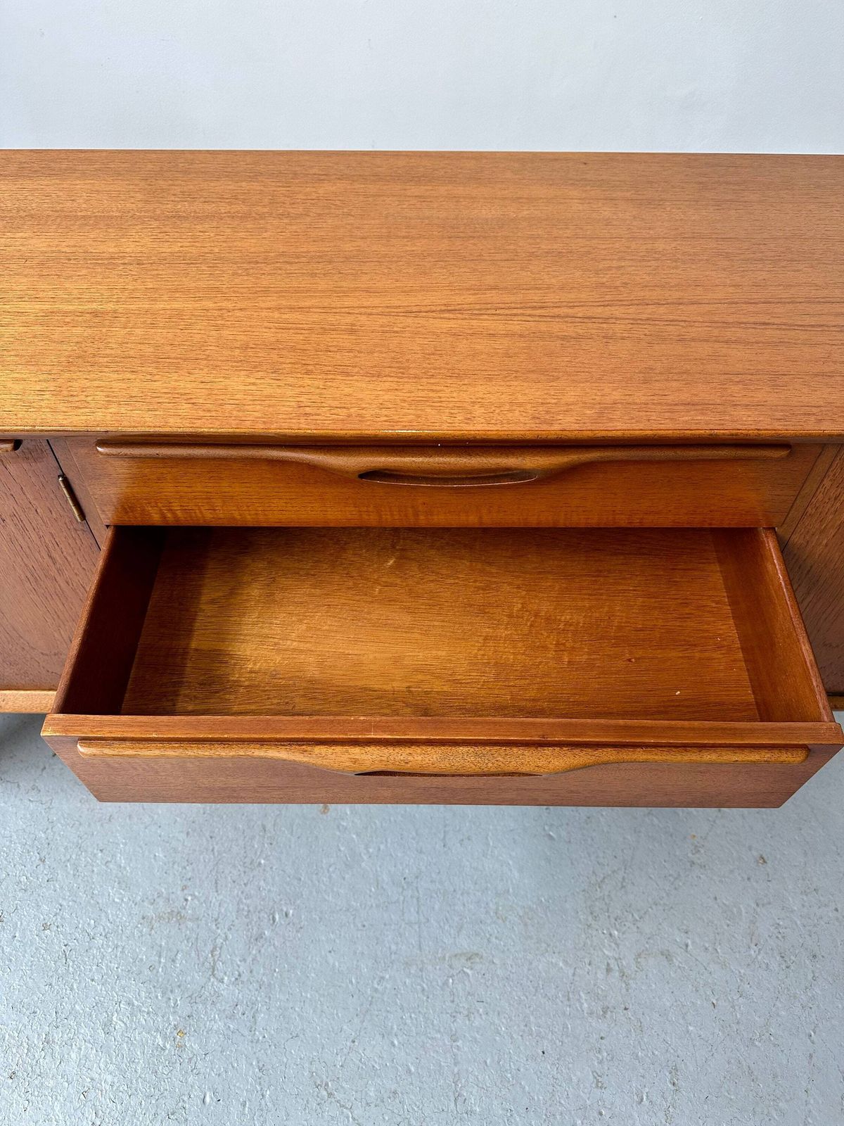 Vintage 1960s Jentique Teak Sideboard. Danish Retro G Plan Mid Century photo vintage
