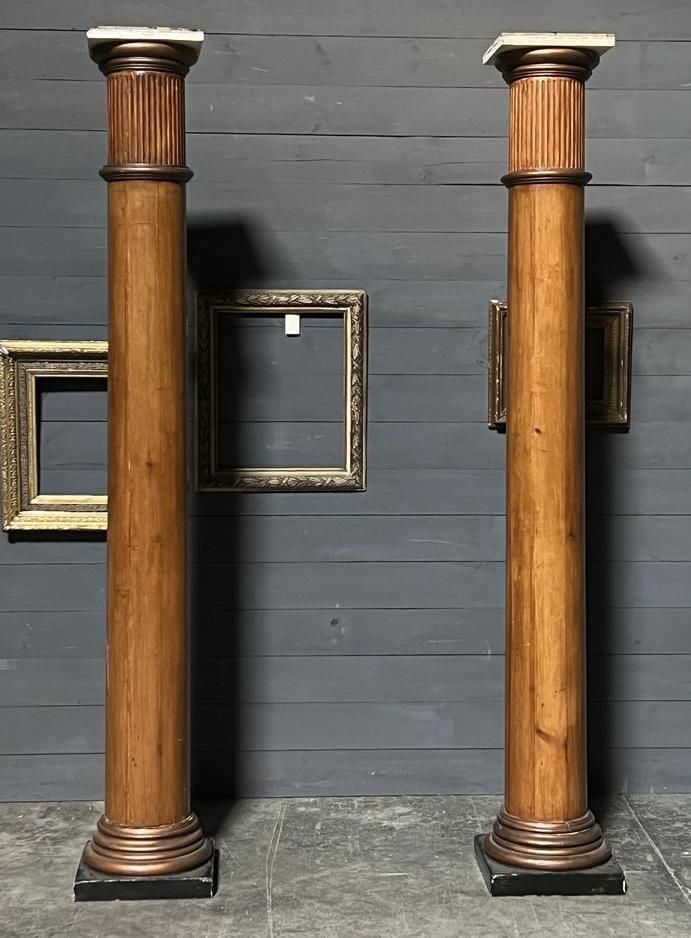Pair French Columns