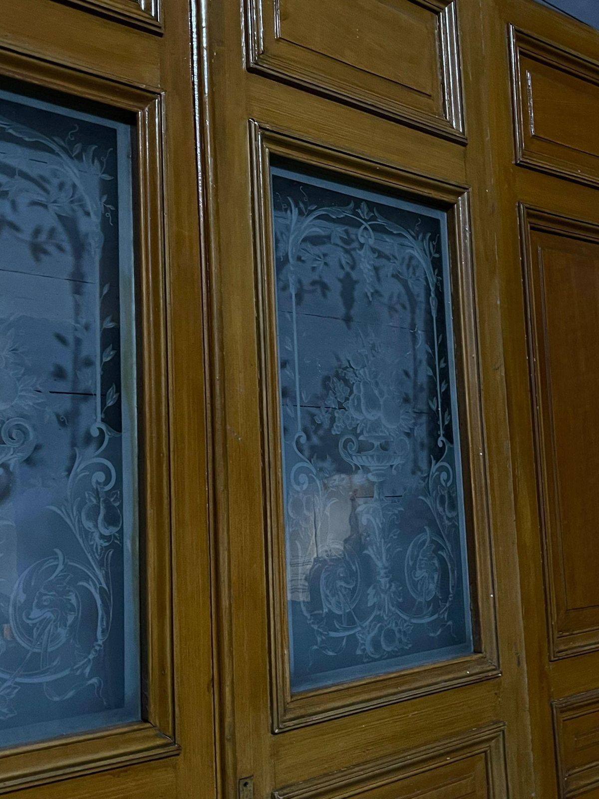Set 4 Chateau Doors photo vintage