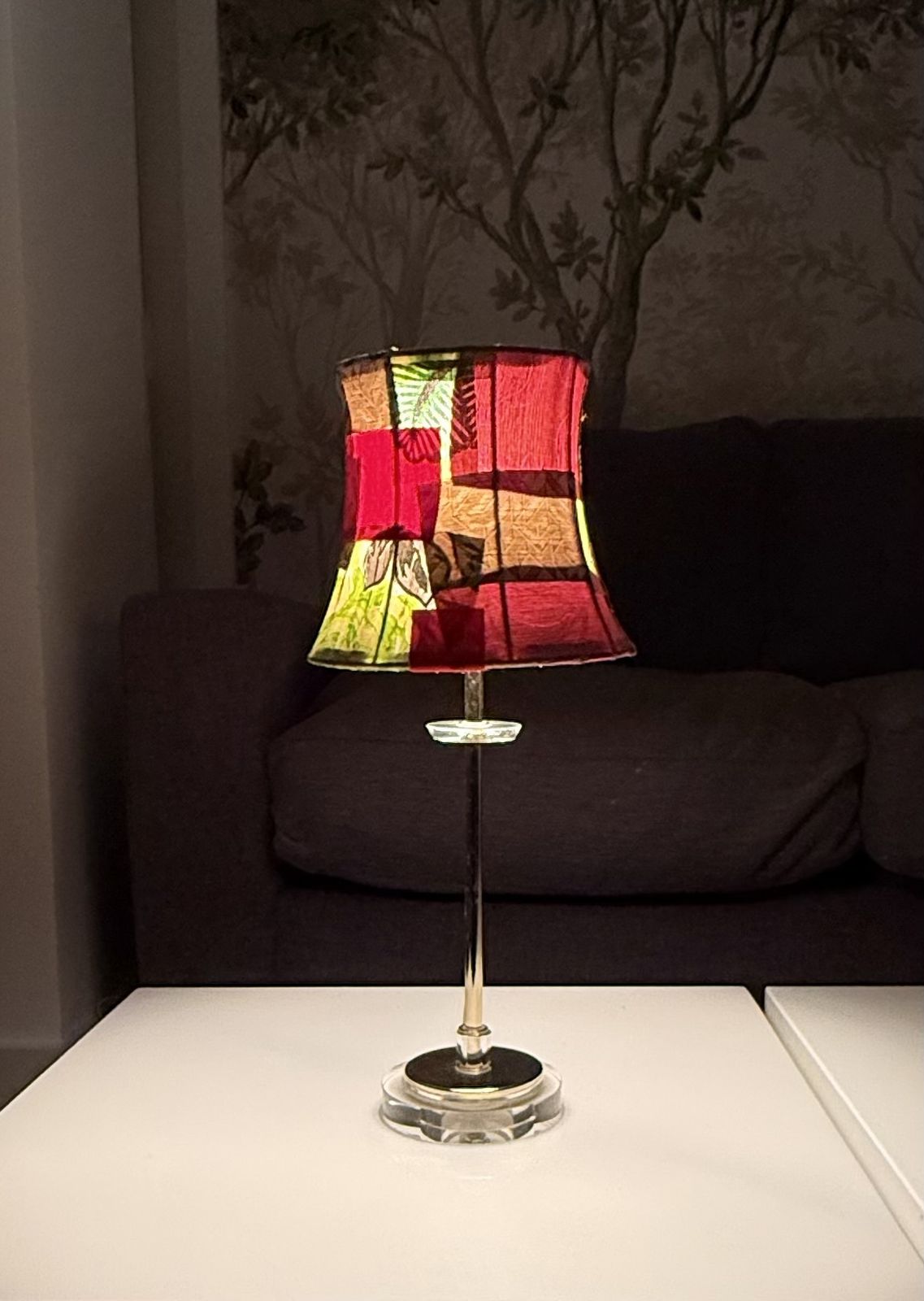 Squint Limited | Large Patchwork Coolie Lampshade | Handmade In Uk | Lisa Whatmough photo for sale
