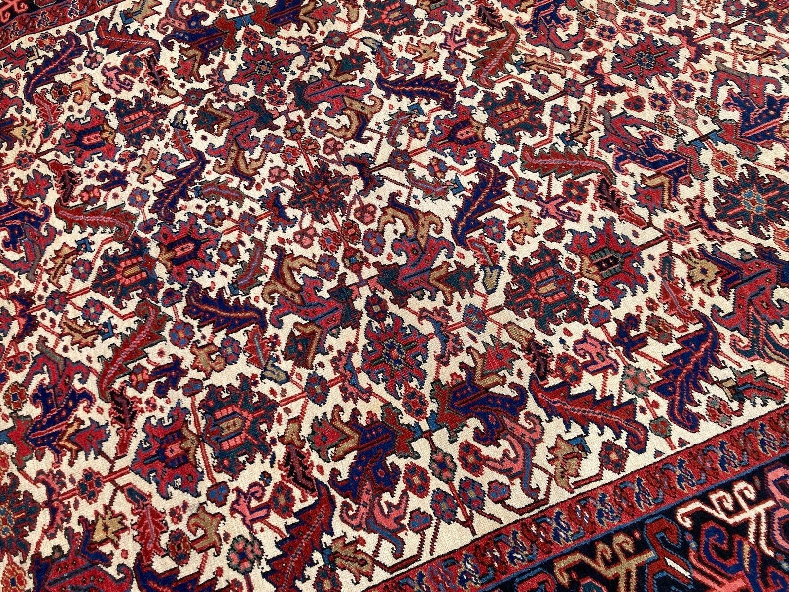 photo for sale Antiek Heriz tapijt 3,00 m x 2,36 m