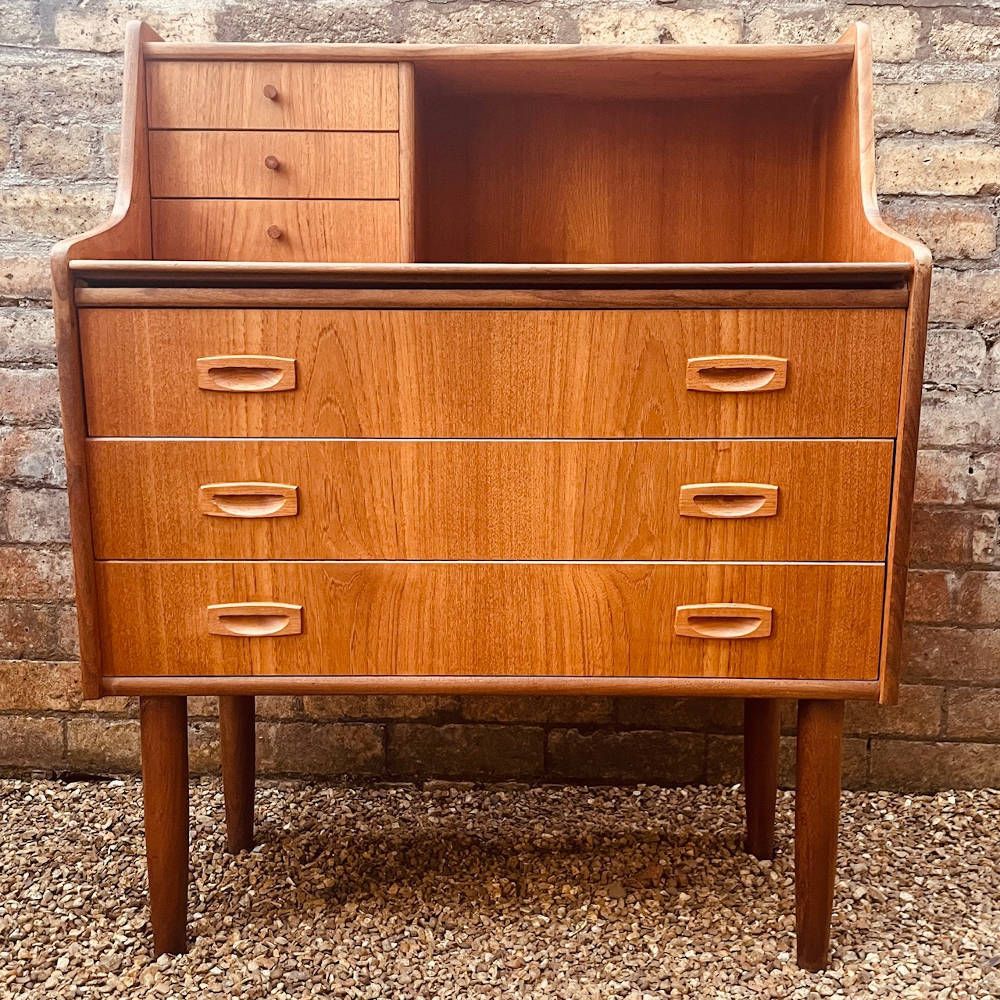 Danish Teak Bureau By Hanbjerg Møbelfabrik, 1960s