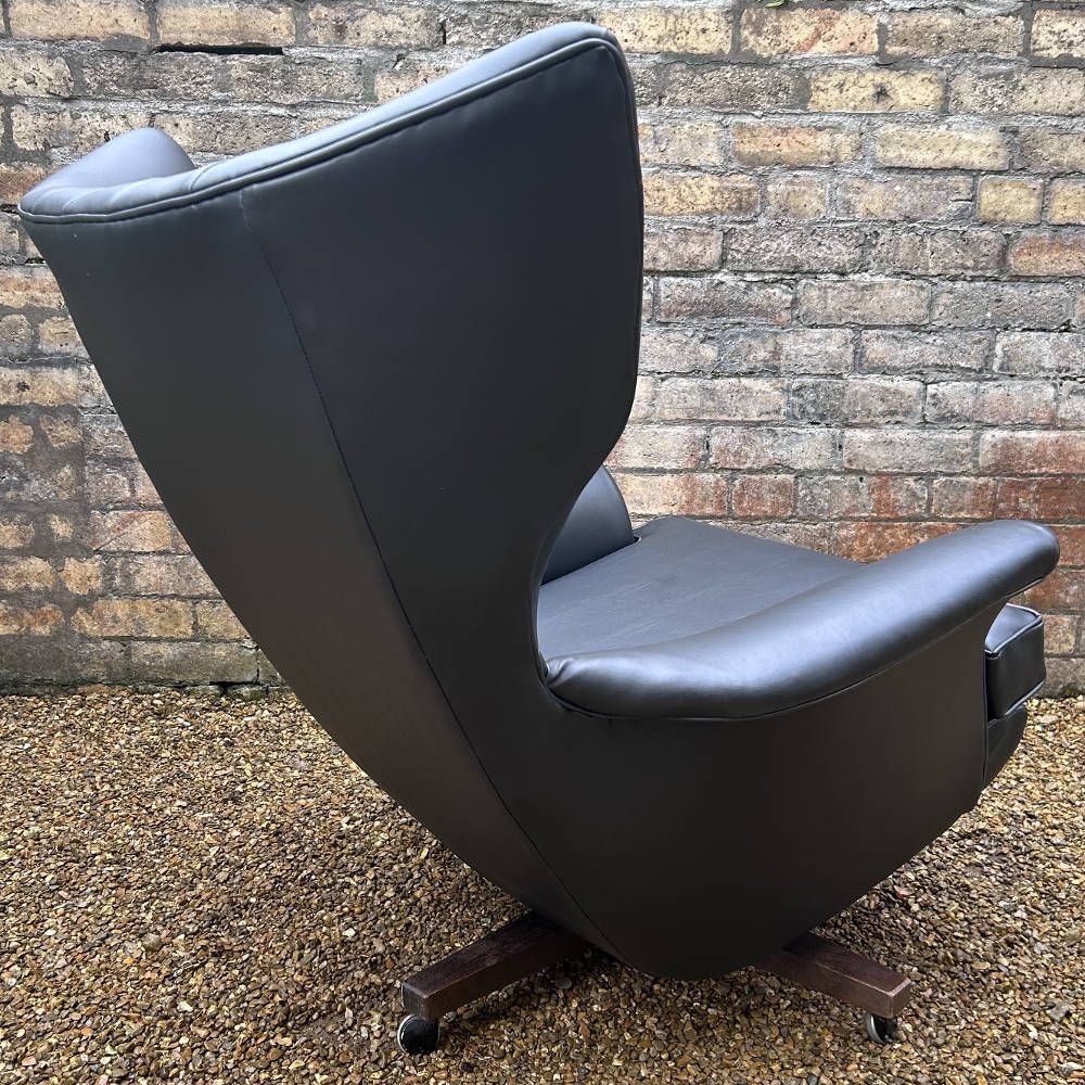 G Plan 6250 Wing Chair & Matching Footstool photo 1795.0