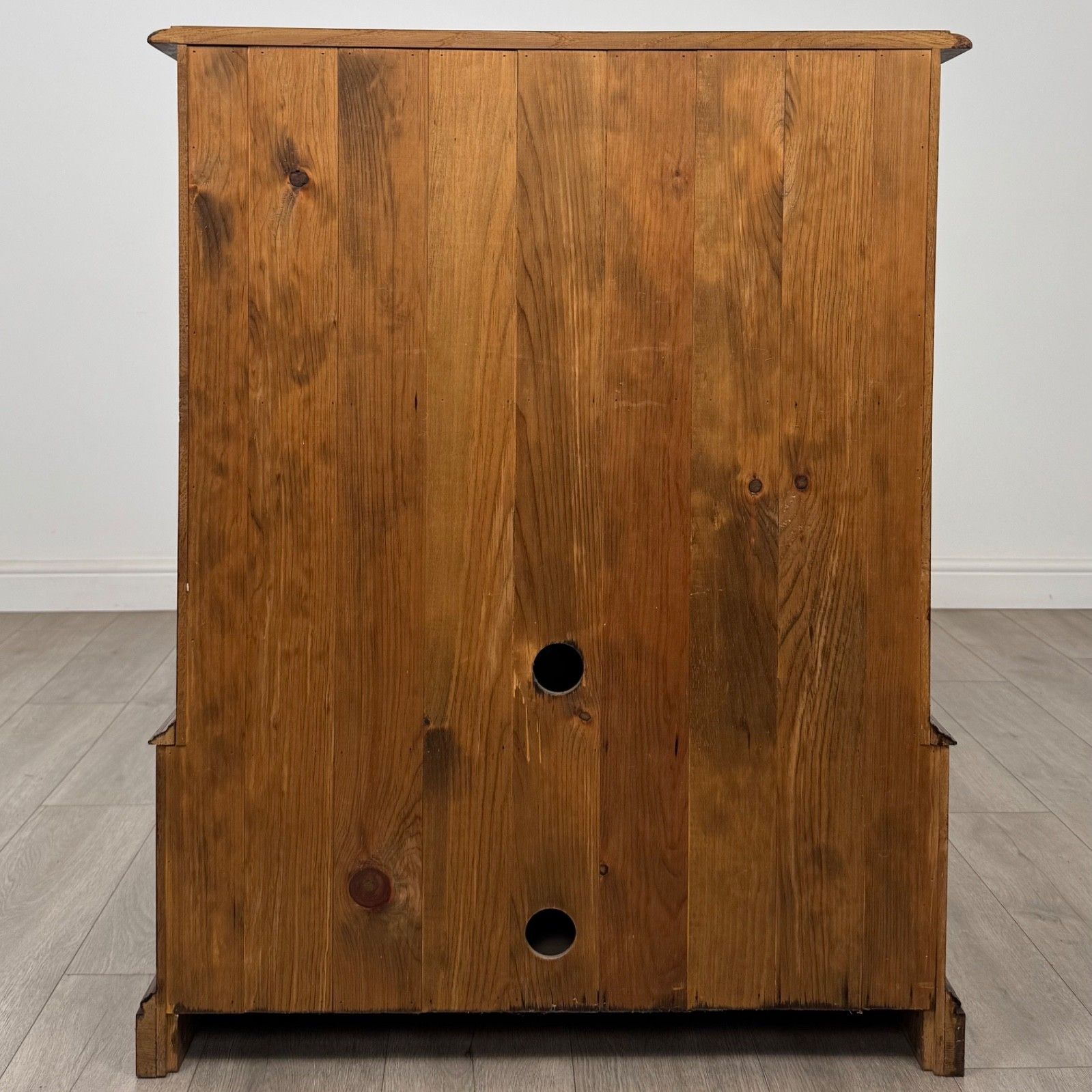 Antique 20th Century Fine Quality Cupboard In Burr Oak ( Af 5818 ) photo vinterior