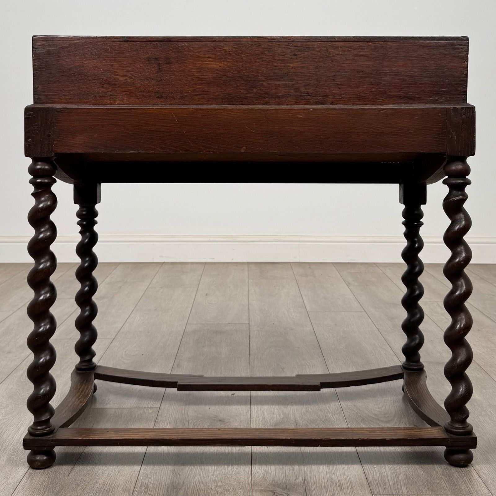 Antique 19th Century Victorian Box On Stand In Oak ( Af 5865 ) photo 425.0