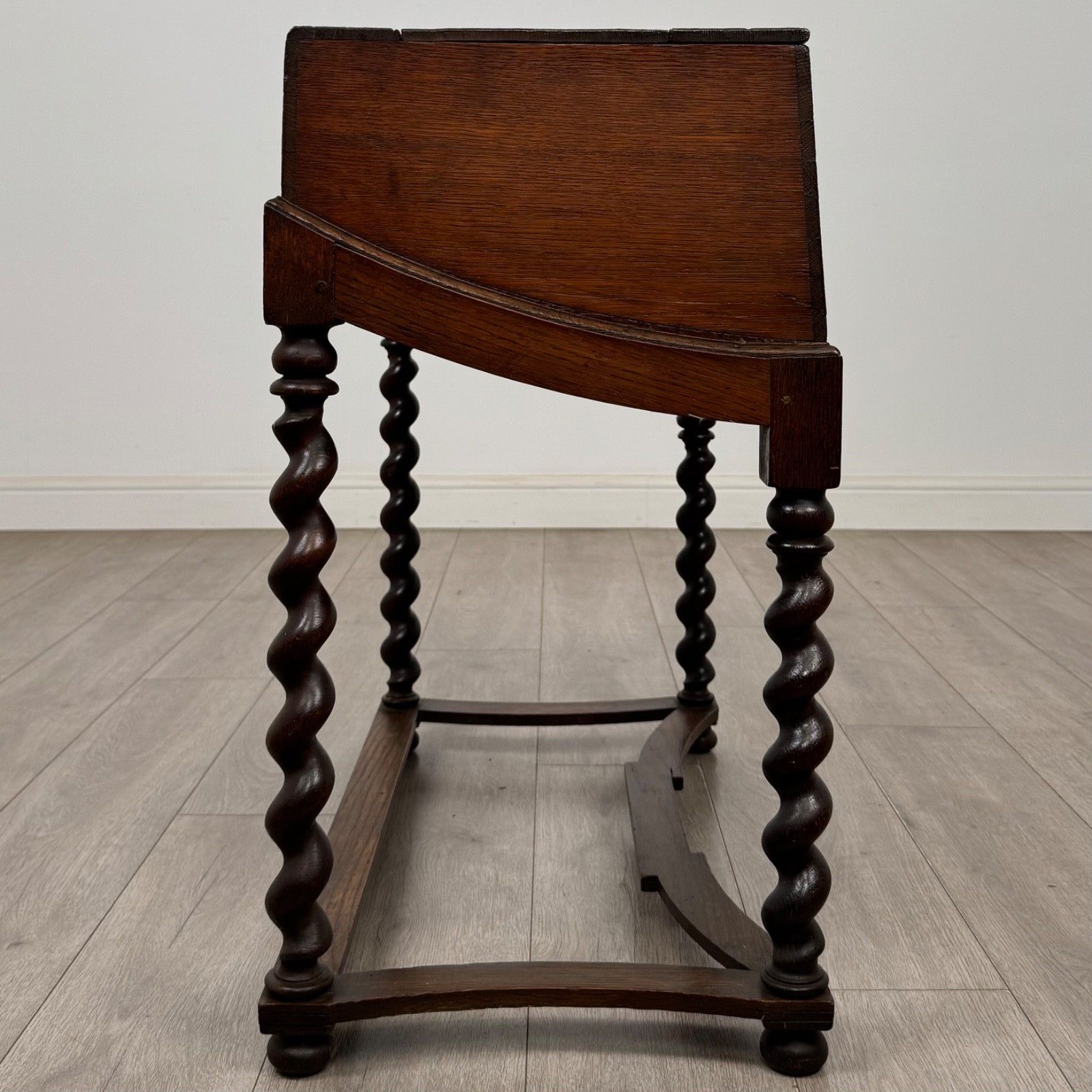 Antique 19th Century Victorian Box On Stand In Oak ( Af 5865 ) photo buy