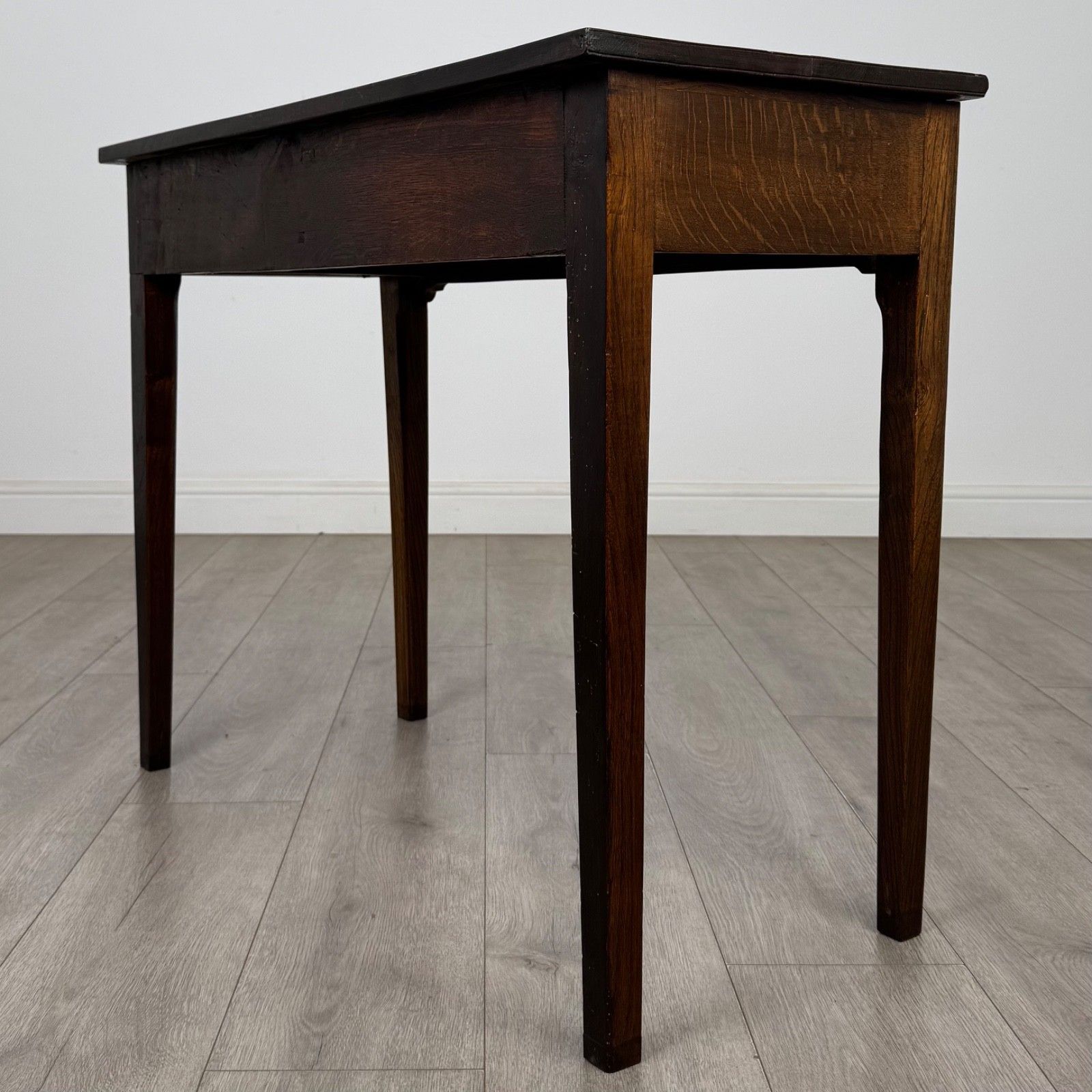 Antique 18th Century Georgian Writing Table In Oak ( Af 5759 ) photo vinterior