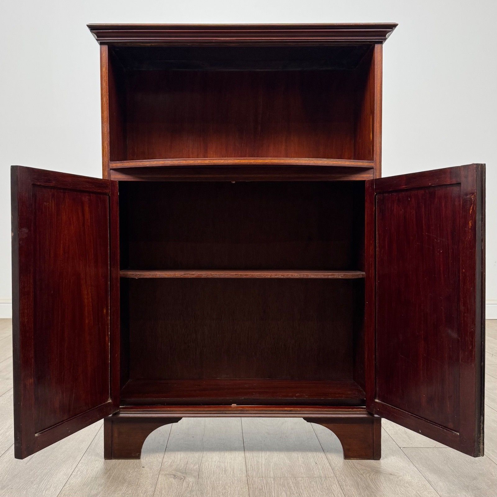 Antique 20th Century Edwardian Cabinet In Mahogany ( Af 5847 ) photo for sale