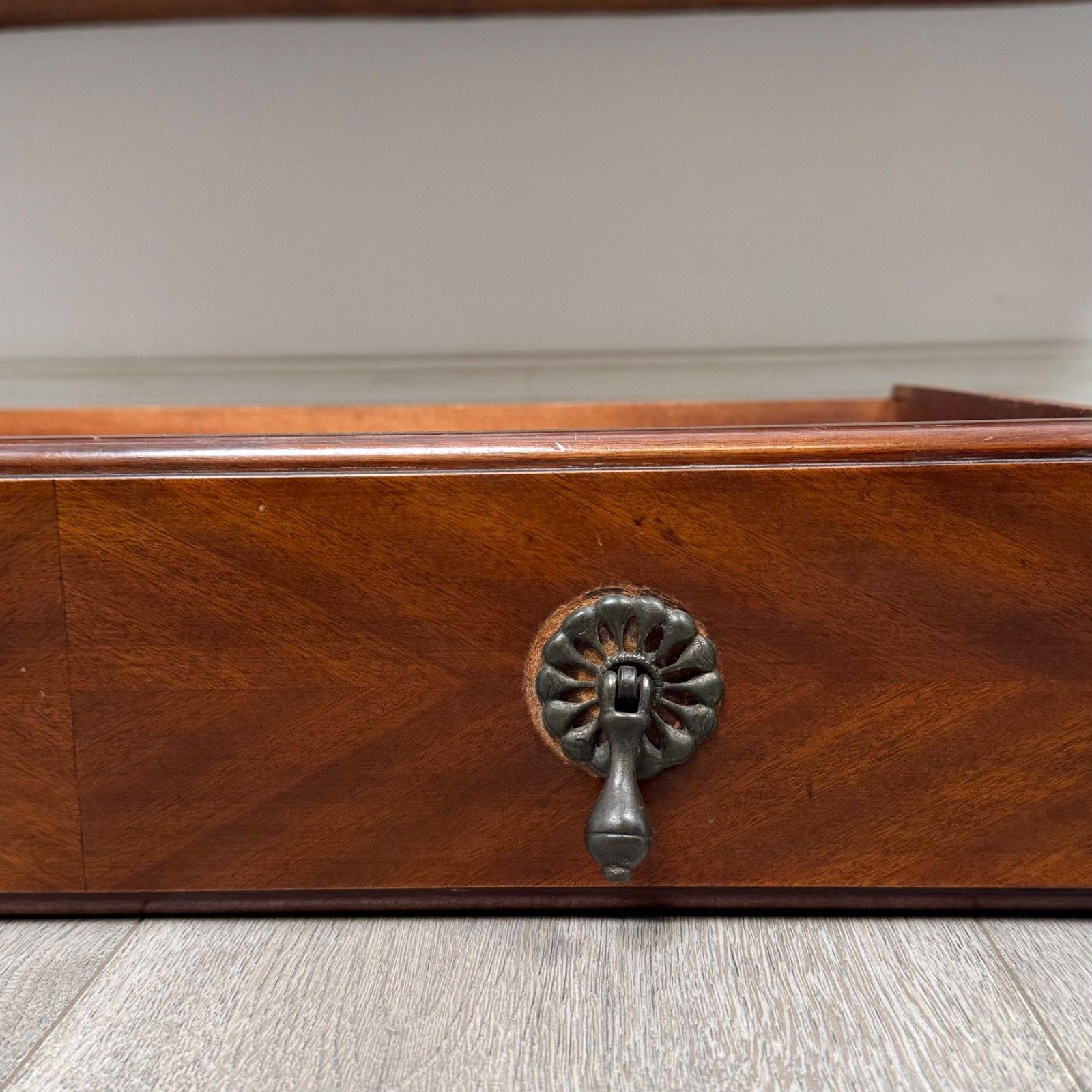 585.0 Antique 20th Century Edwardian Sideboard In Mahogany ( Af 5762 ) photo