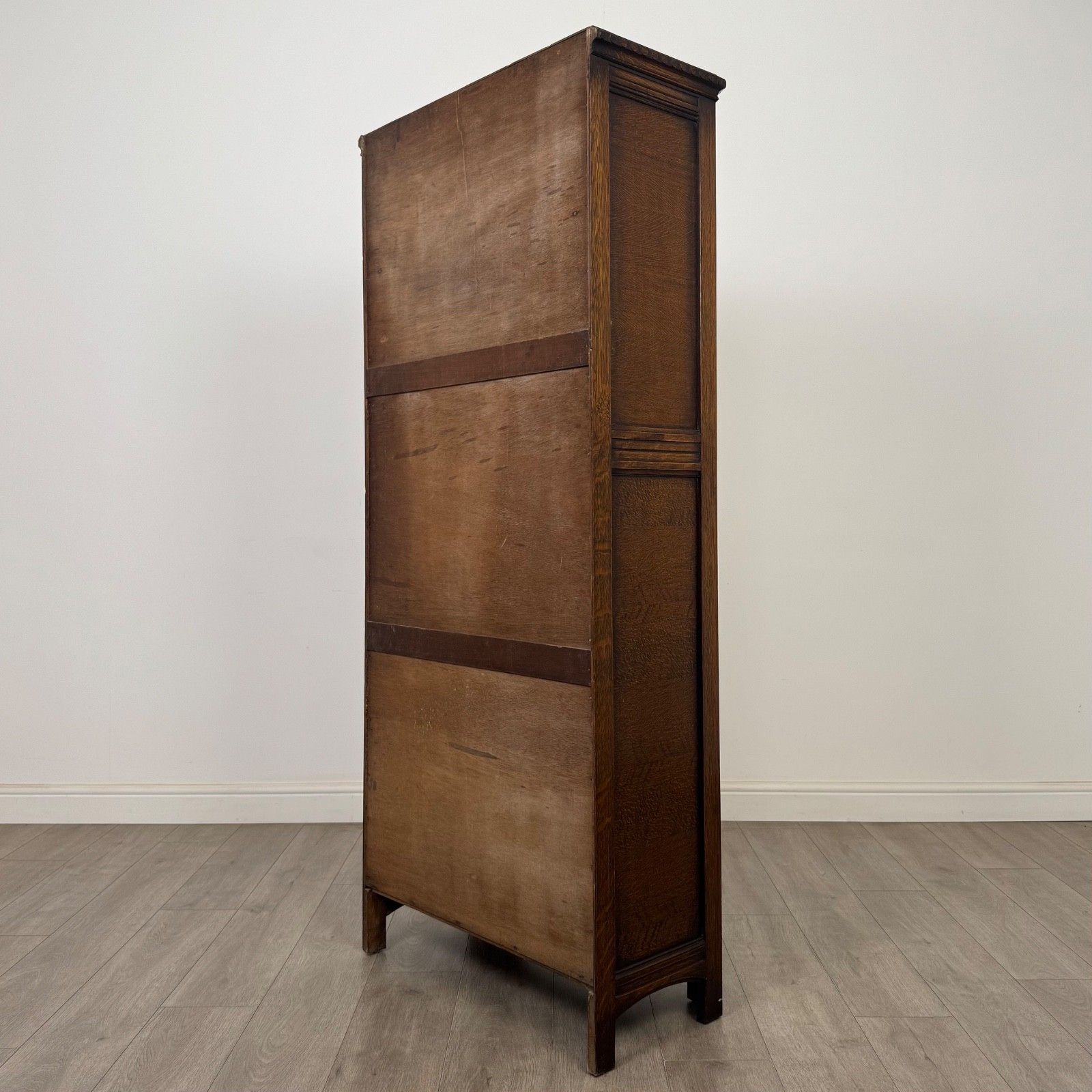 Antique 20th Century Edwardian Wardrobe In Oak ( Af 5826 ) photo buy