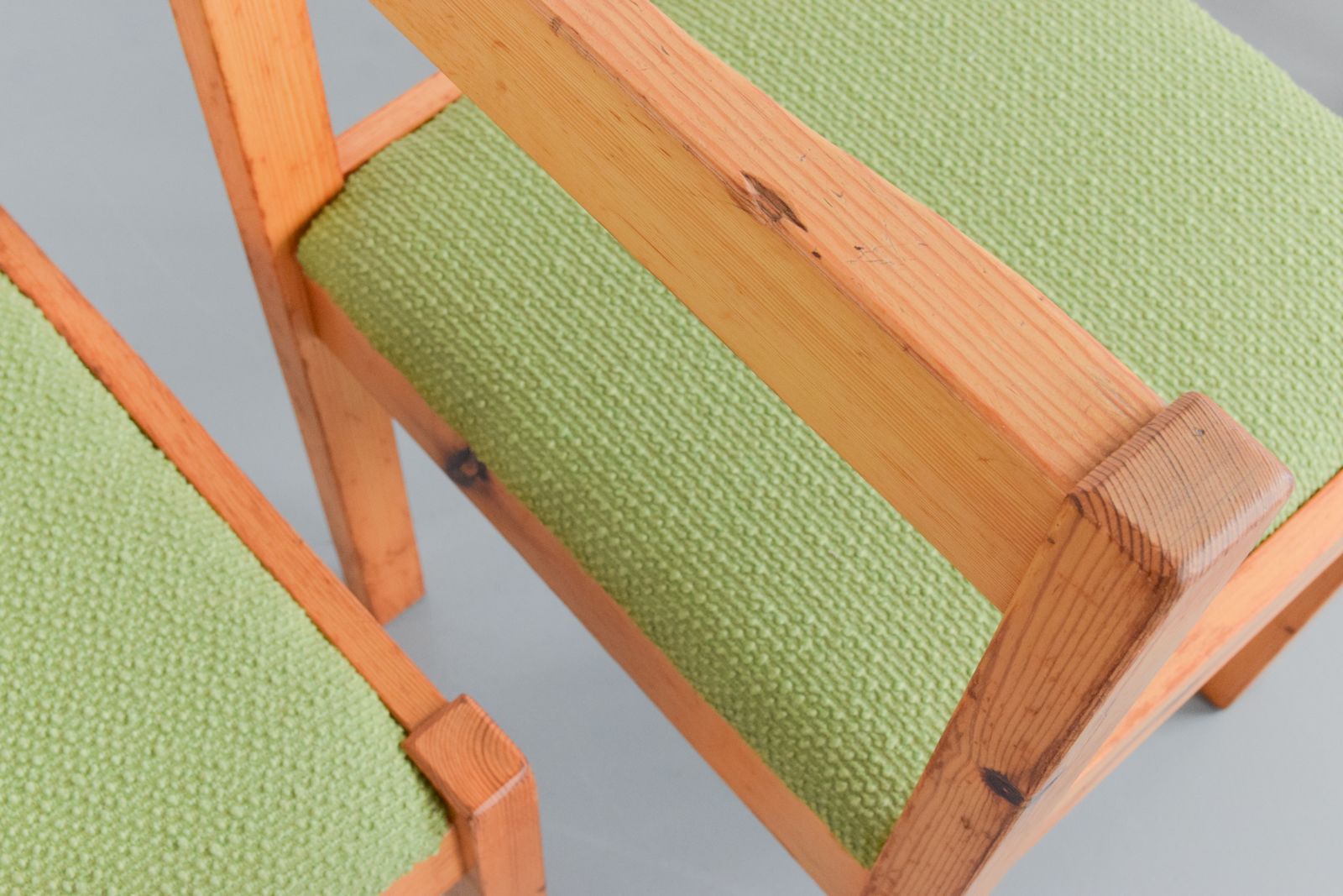 Vintage Set Of Four Pine Dining Chairs By Hamlet Furniture photo buy