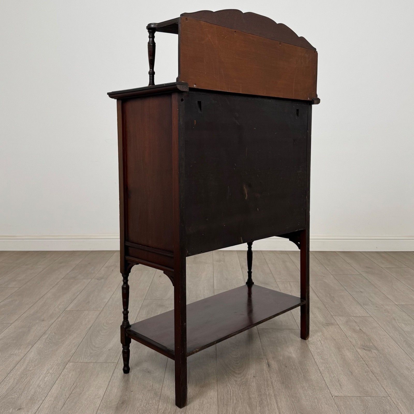 Antique 20th Century Edwardian Display Cabinet In Mahogany ( Af 5846 ) photo 625.0