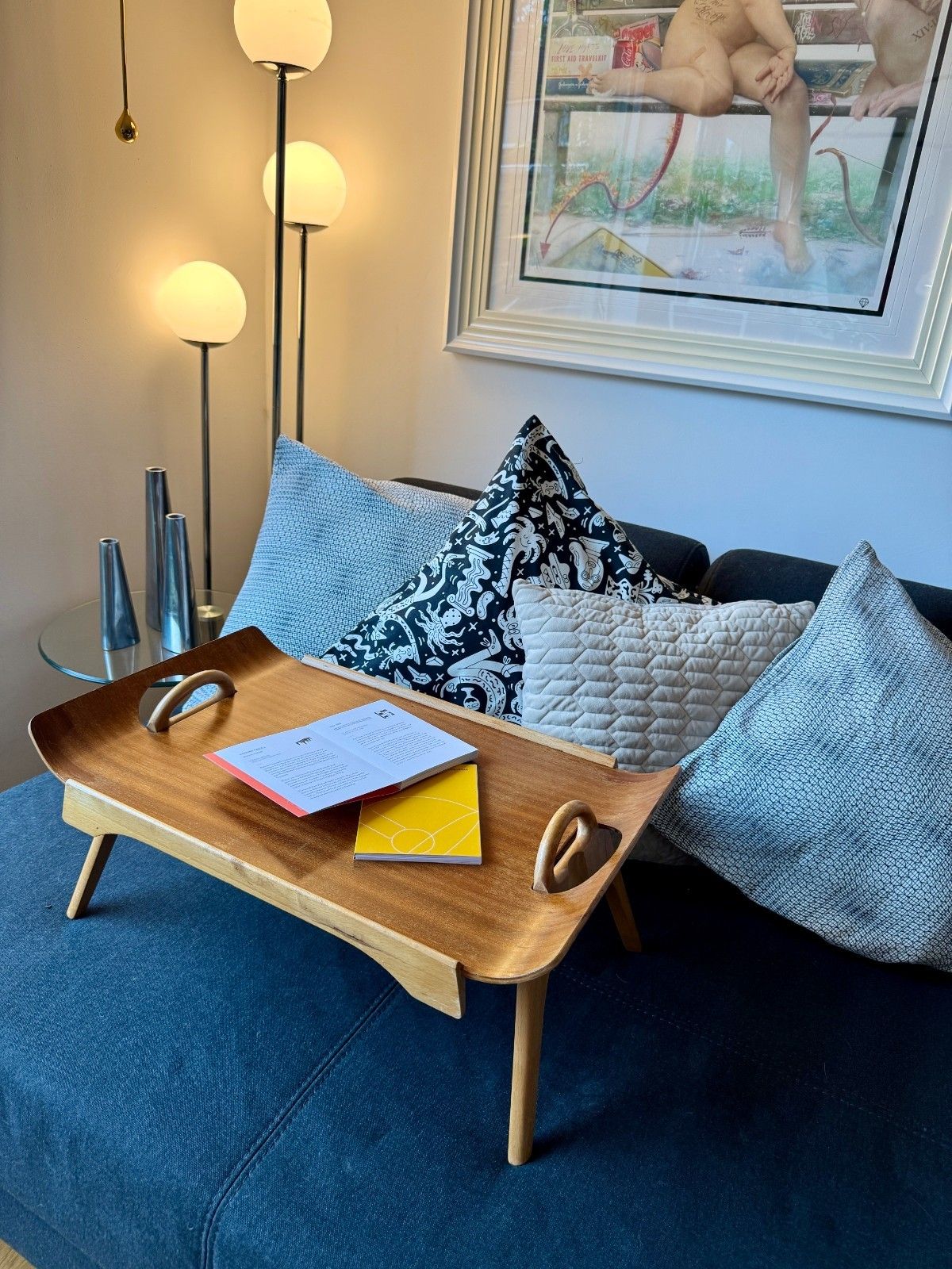 Mid Century Centurion Folding Bed Tray Table By Paragon 1950s photo buy