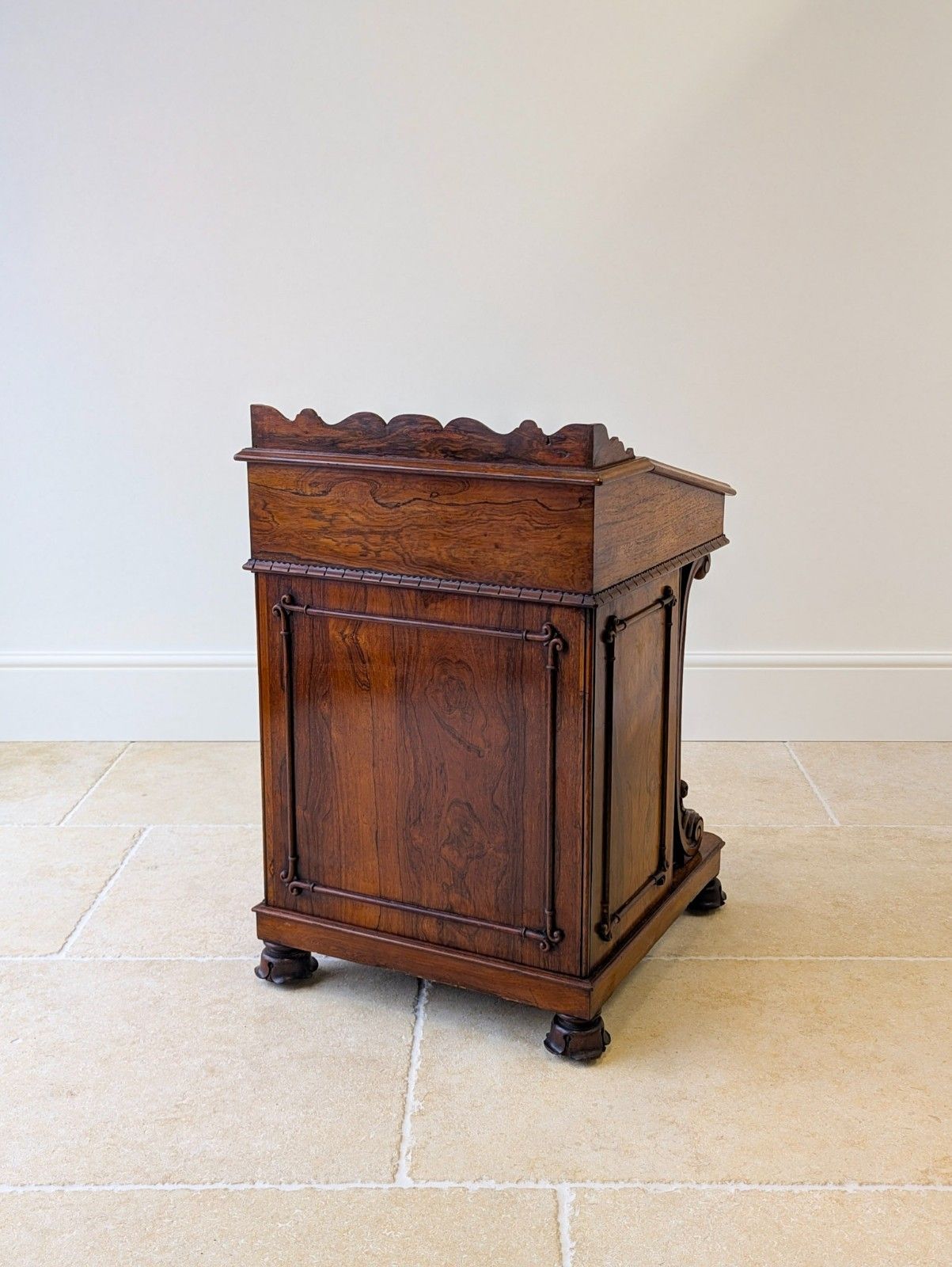 photo for sale Antique William IV Rosewood Davenport By W&C Wilkinson C.1835