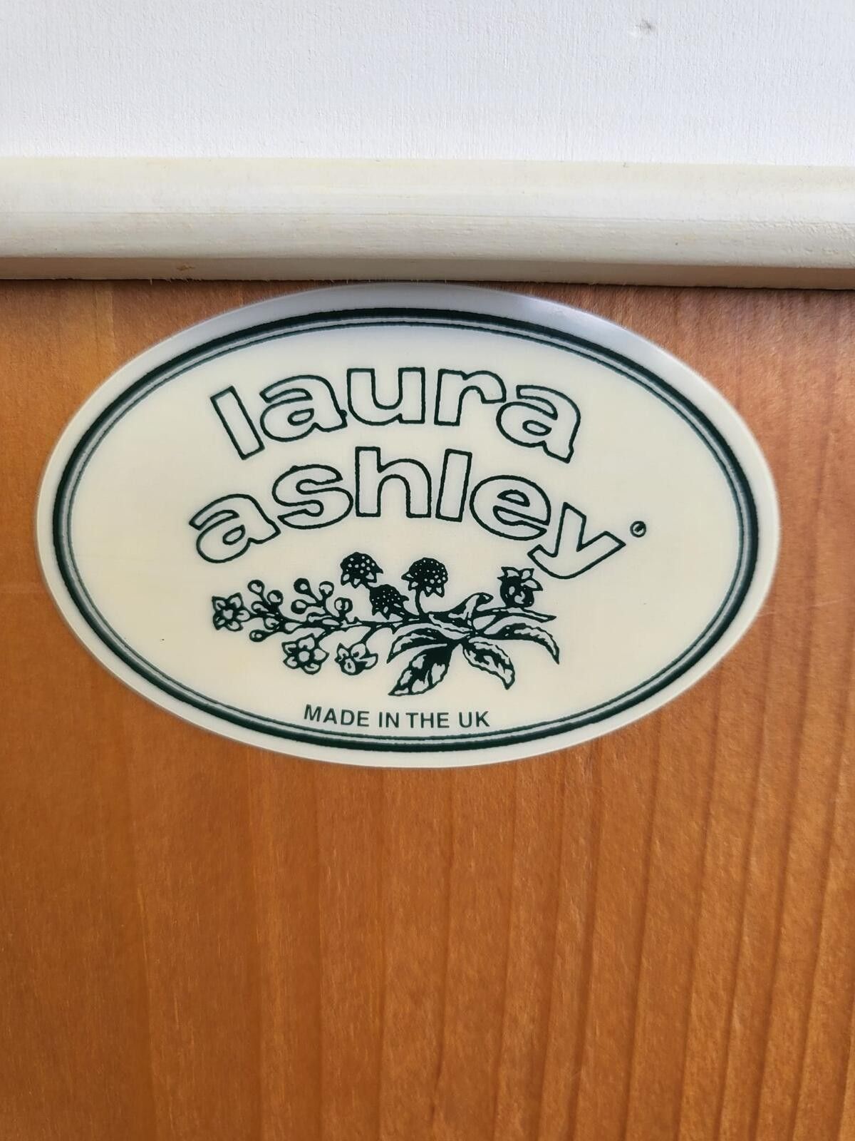 Laura Ashley Linen Press Storage Cabinet Kitchen Cupboard photo Furniture