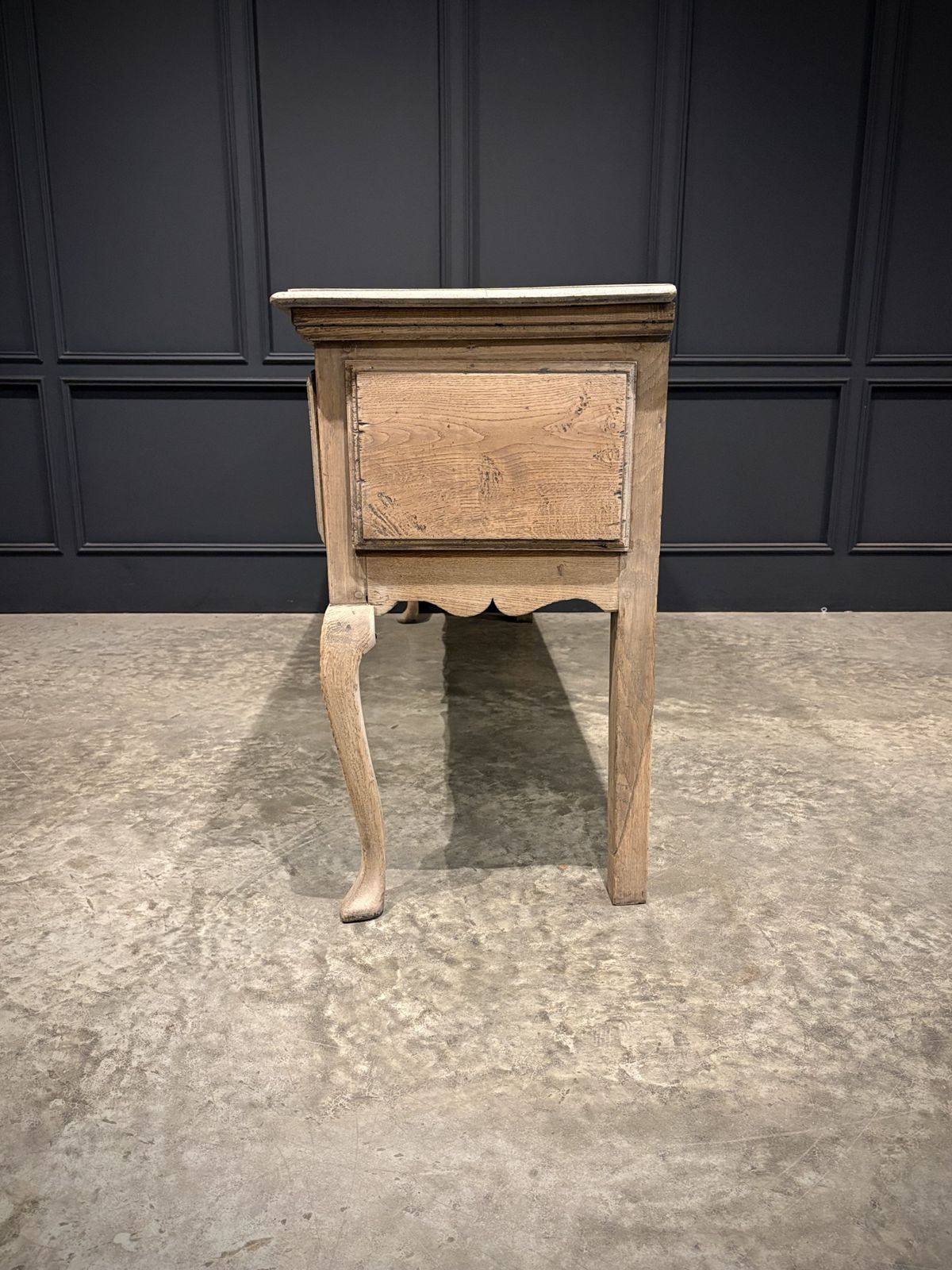 18th Century Carved Oak Dresser Base photo Furniture