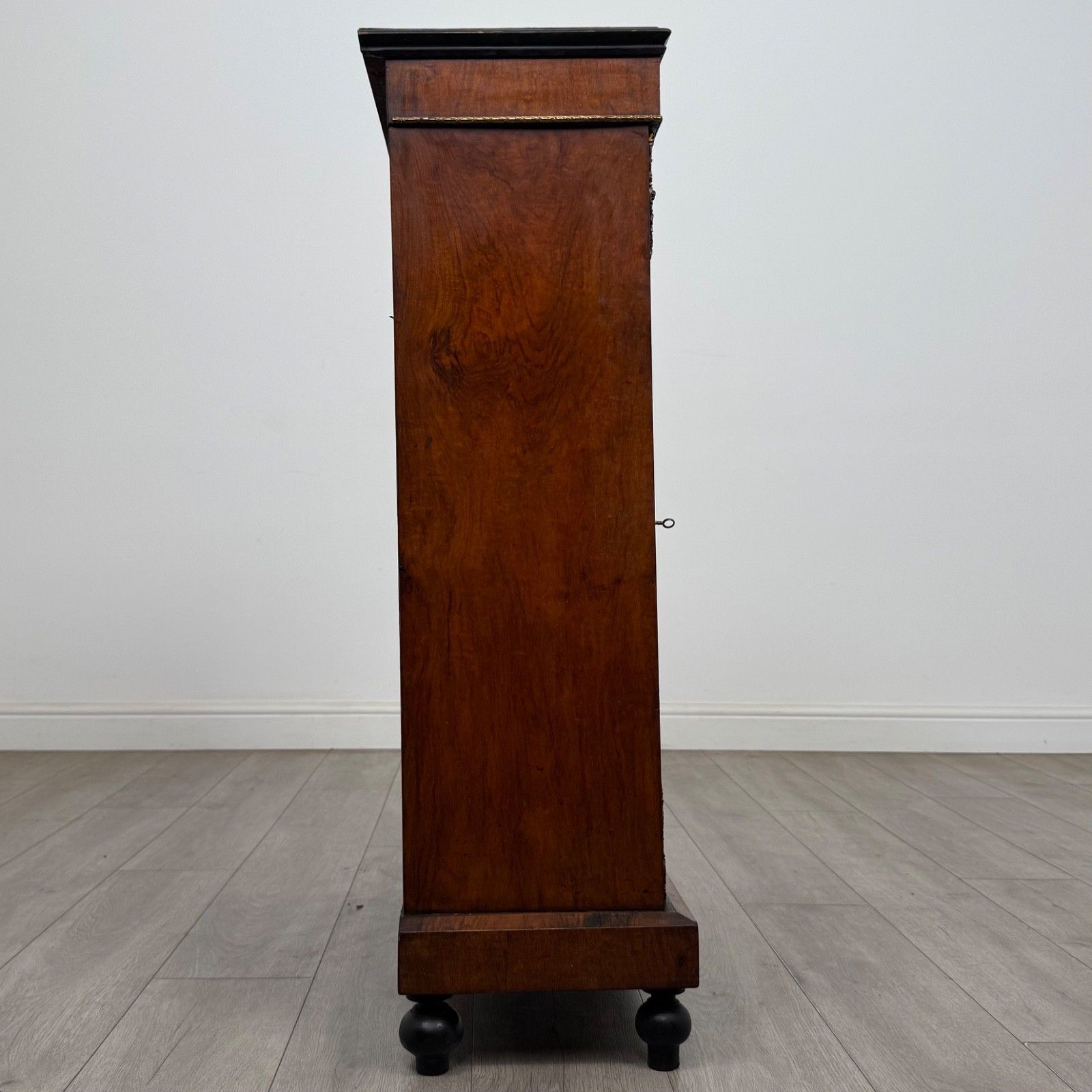 Antique 19th Century Victorian Pier Cabinet In Walnut ( Af 5838 ) photo vintage